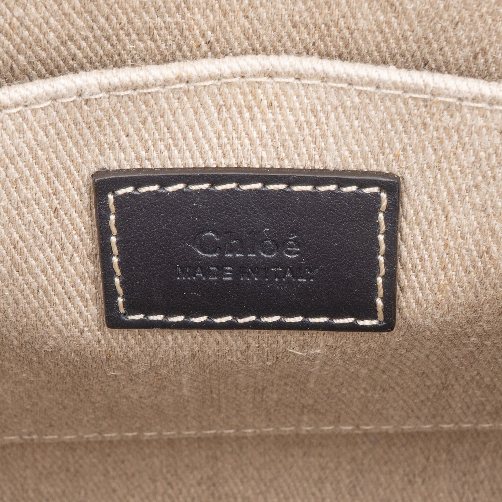 Chloé Canvas Small Woody Tote Handbag