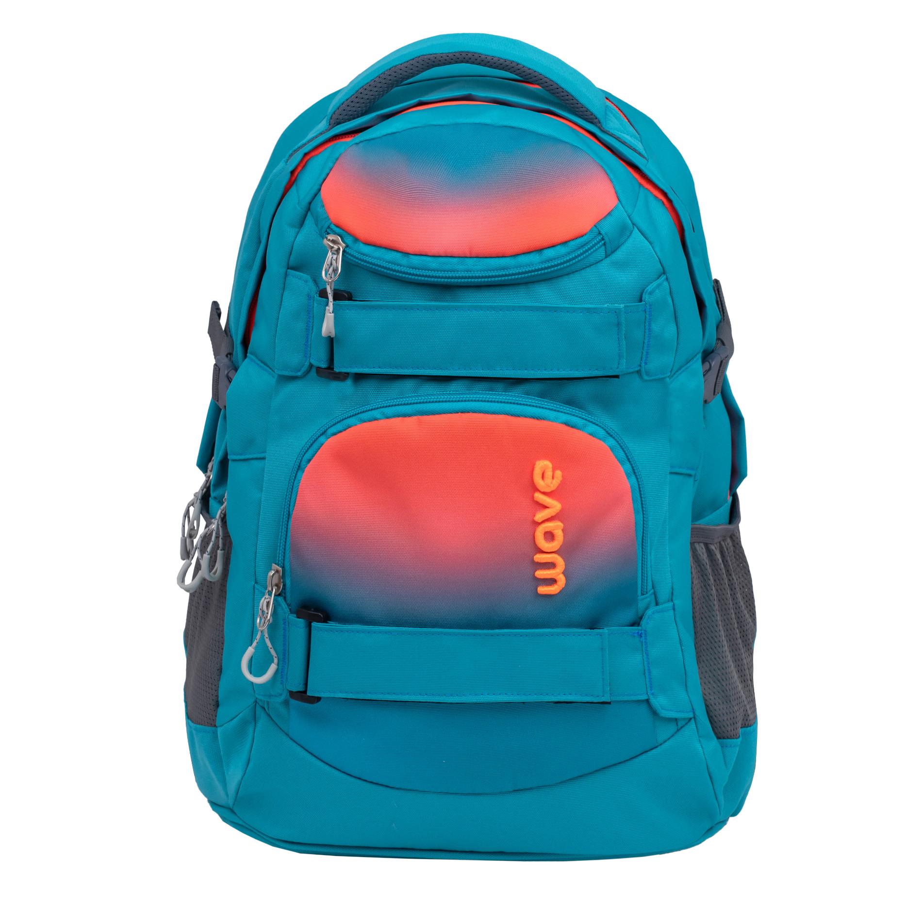Infinity Rucksack - Ombre Neon Orange and Bluebird