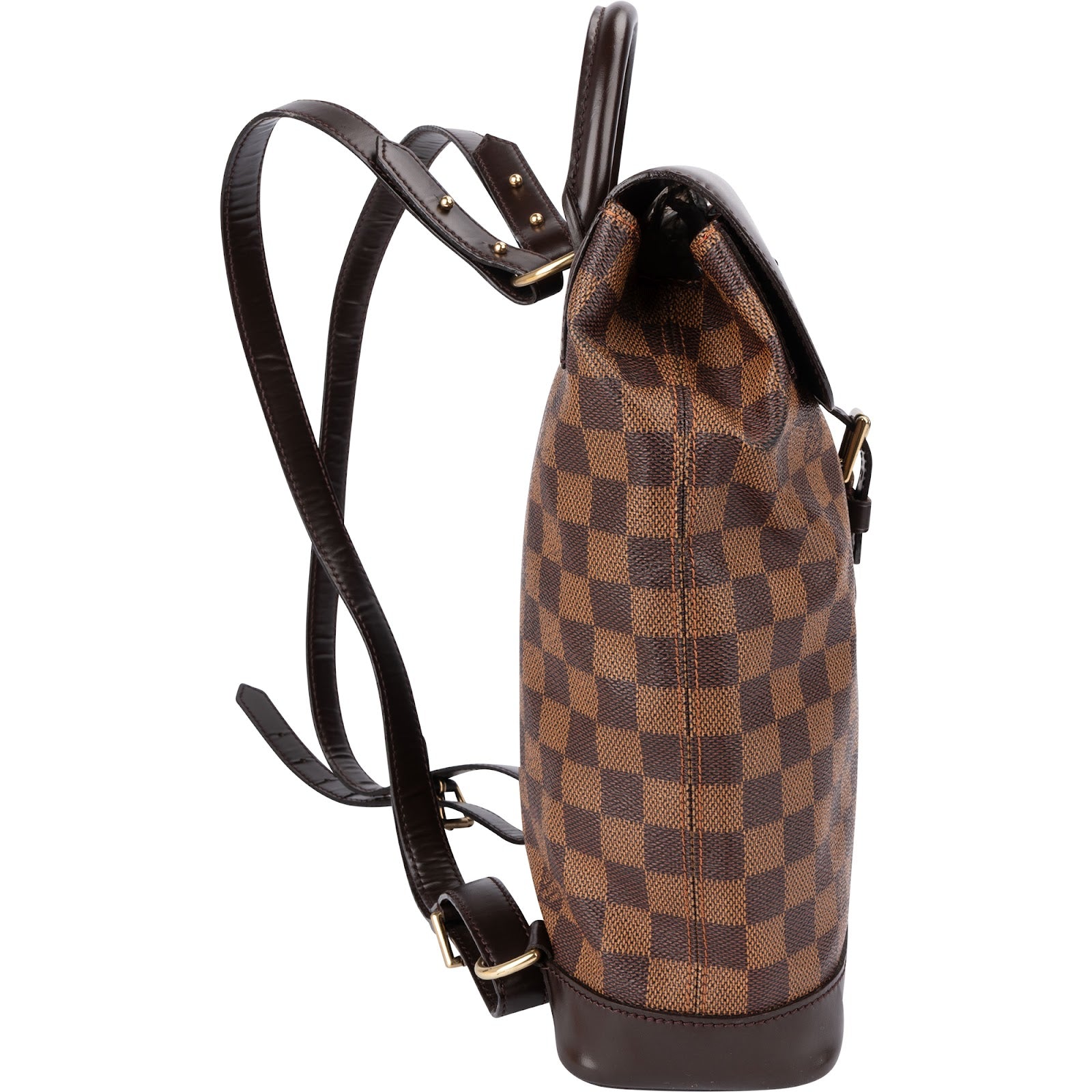 Louis Vuitton Monogram Damier Ebene Canvas Soho Centenaire Backpack