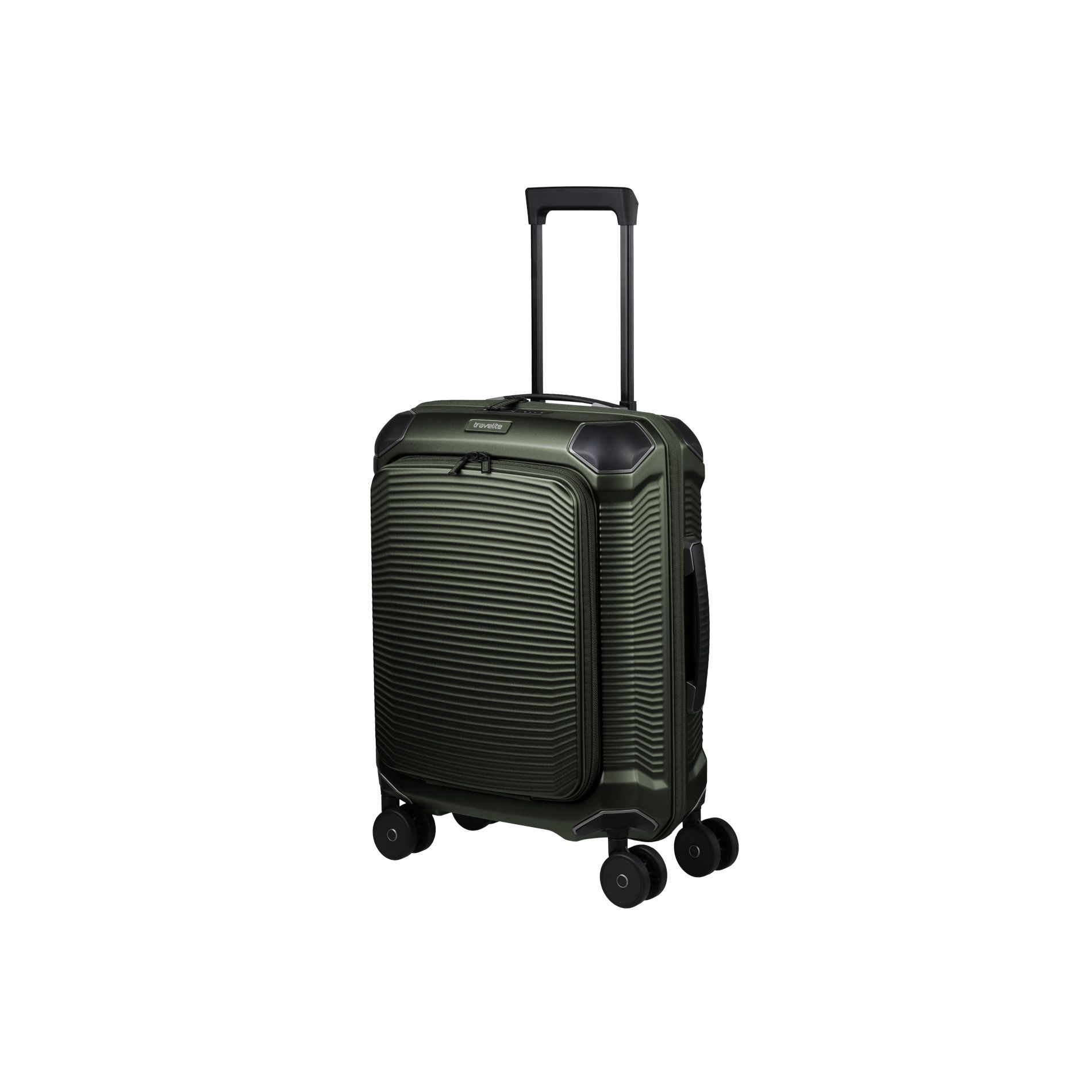 MILLENNIUM Handgepäck S (55cm) mit Vortasche - Pine Green