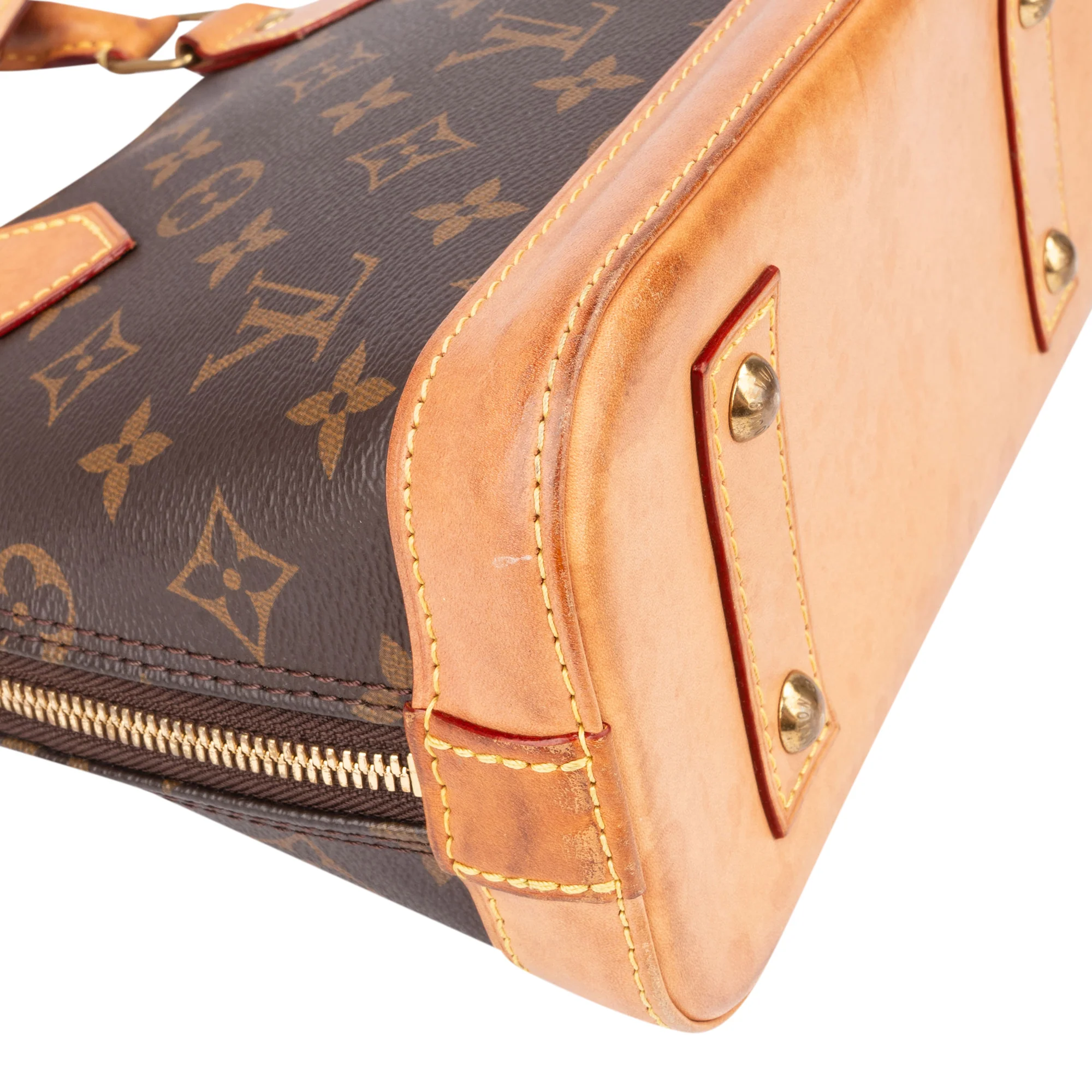 Louis Vuitton Canvas Monogram Alma BB Handbag