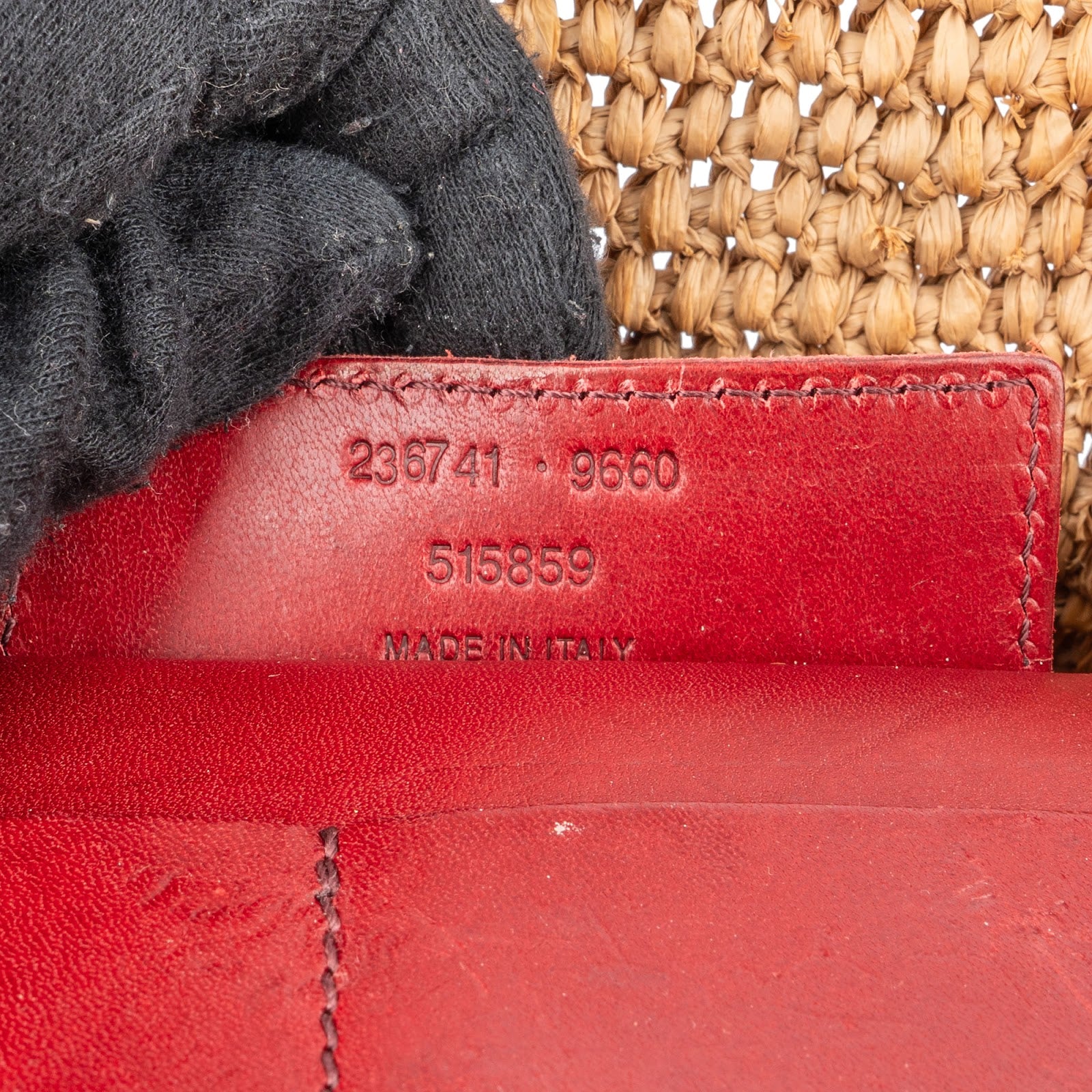 Balenciaga - Raffia Panier Basket City Handbag