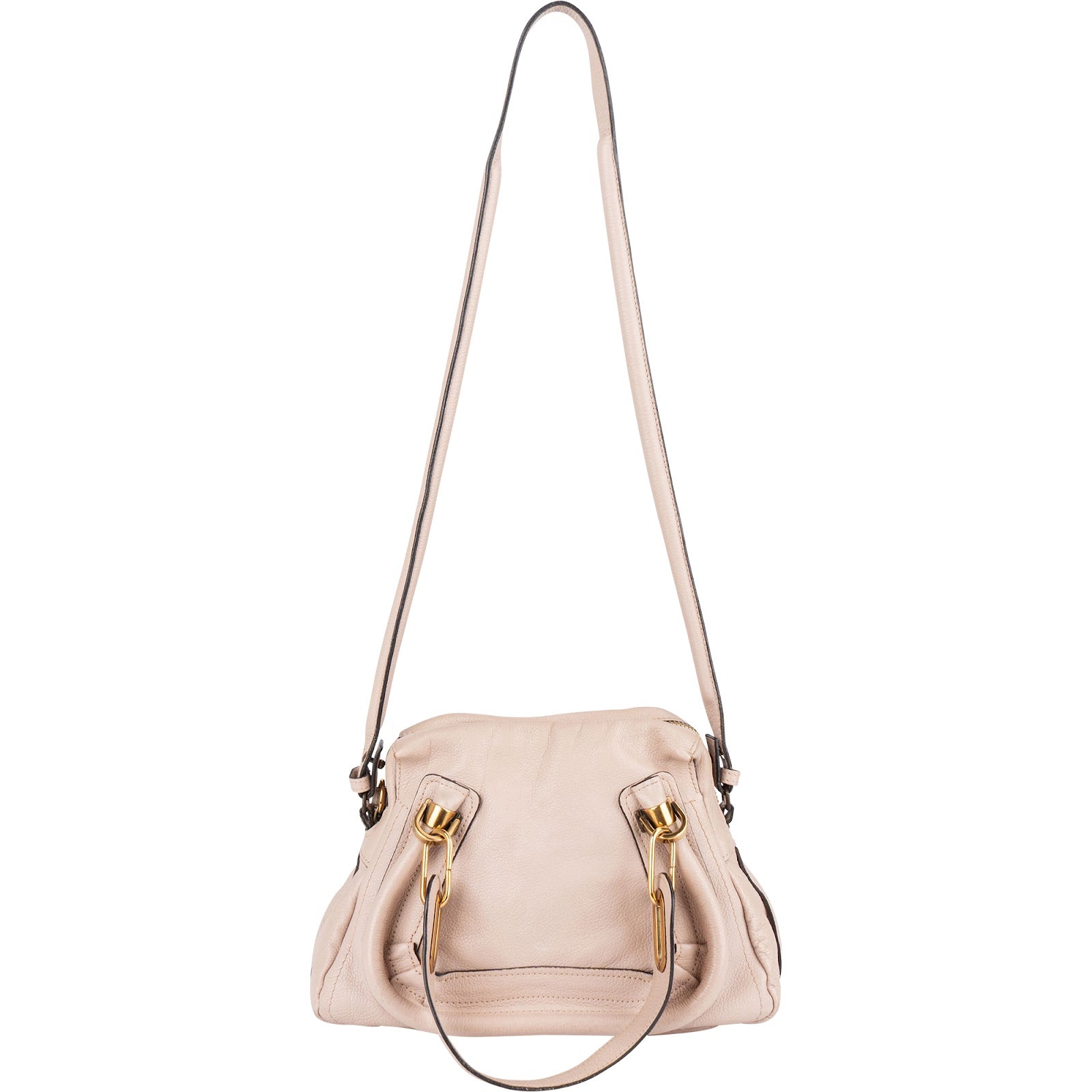 Chloé Grained Leather Paraty Handbag