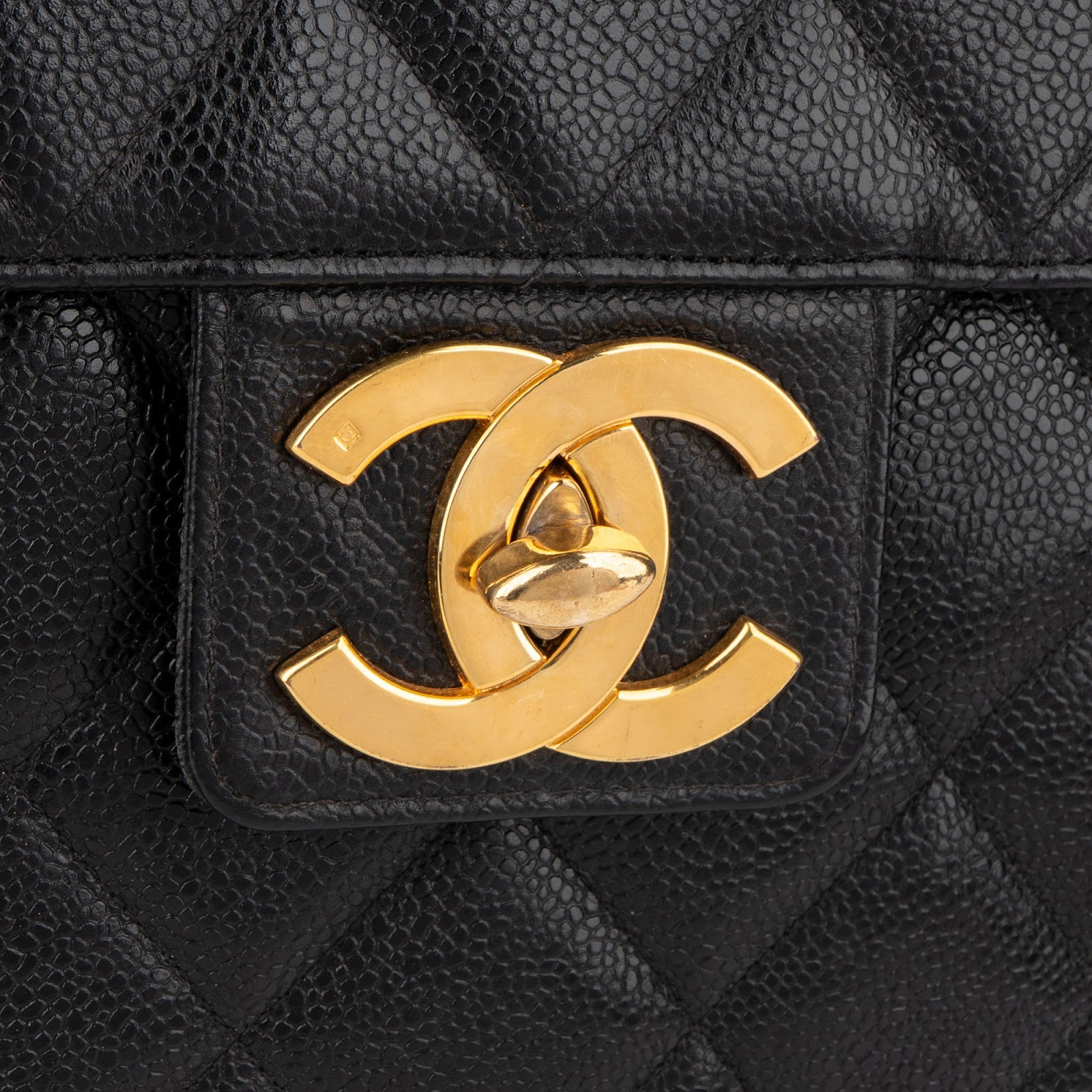 Chanel - Quilted Caviar Leather 24K Briefcase