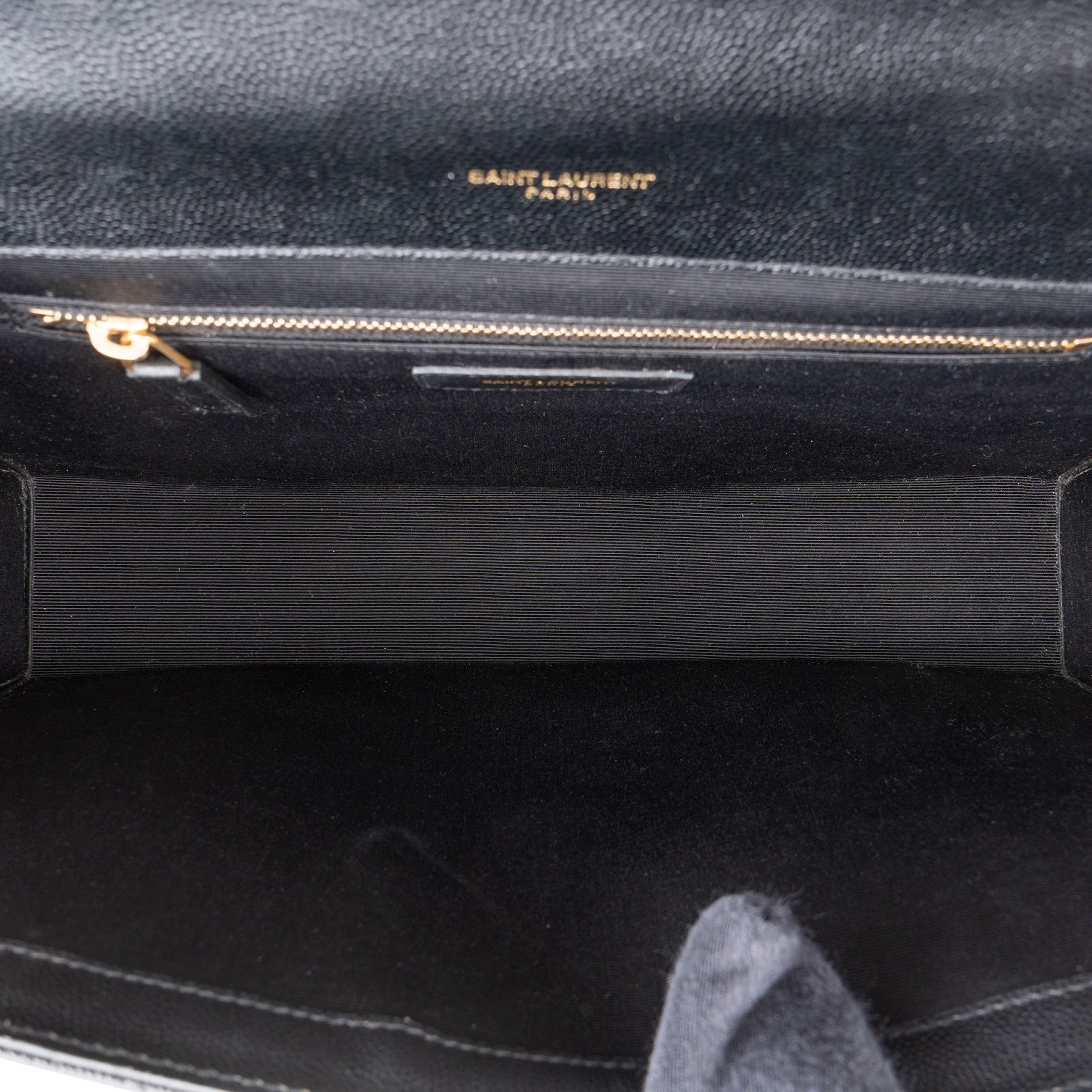 Saint Laurent - Grote envelopvormige schoudertas
