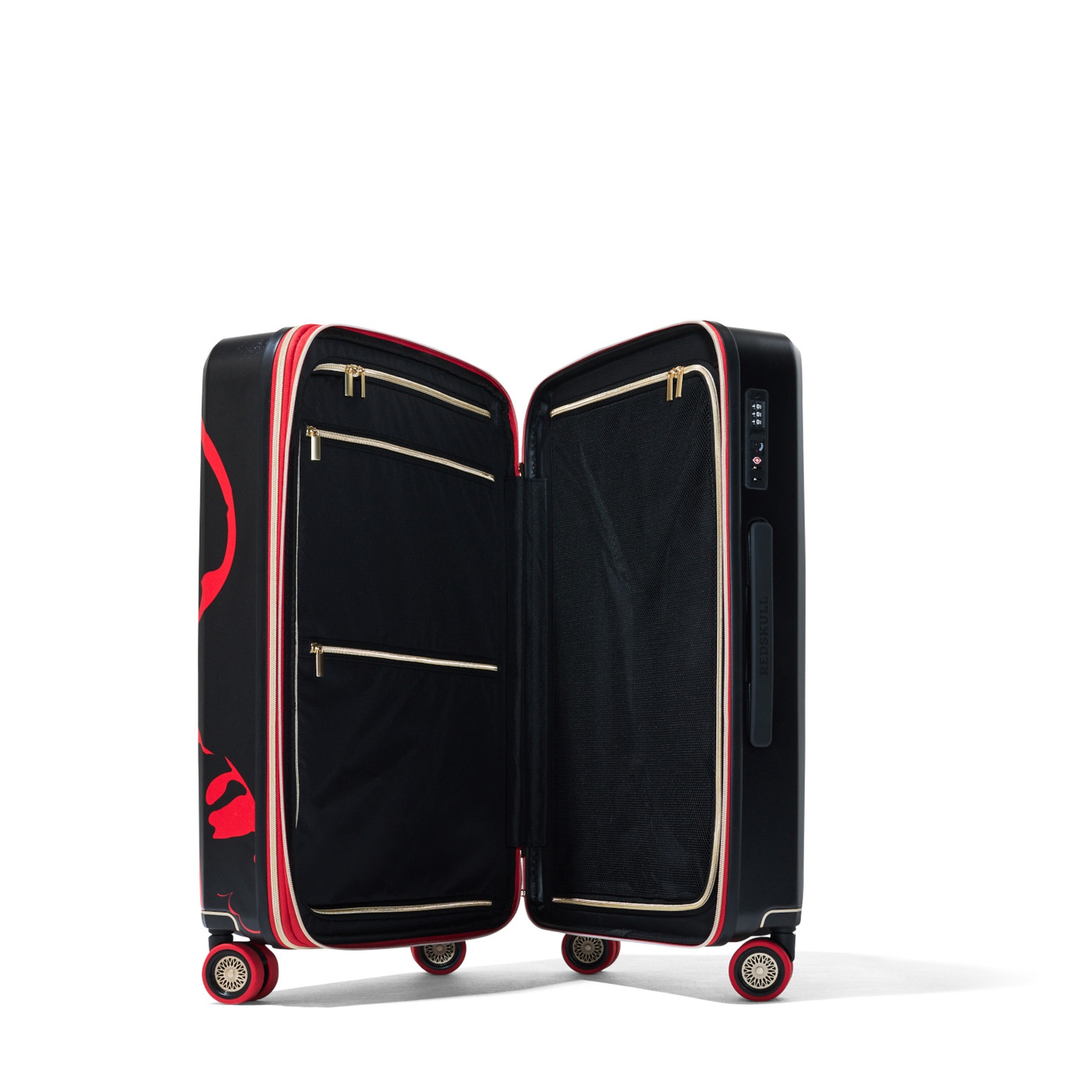 STYX Trolley Mittel (67 cm) erweiterbar - Schwarz