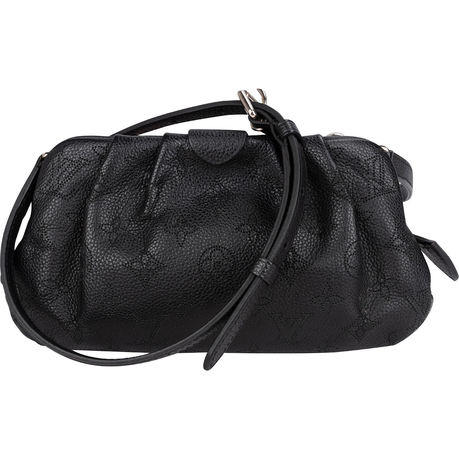 Louis Vuitton Leather Monogram Mahina Scale Pouch Crossbody Bag