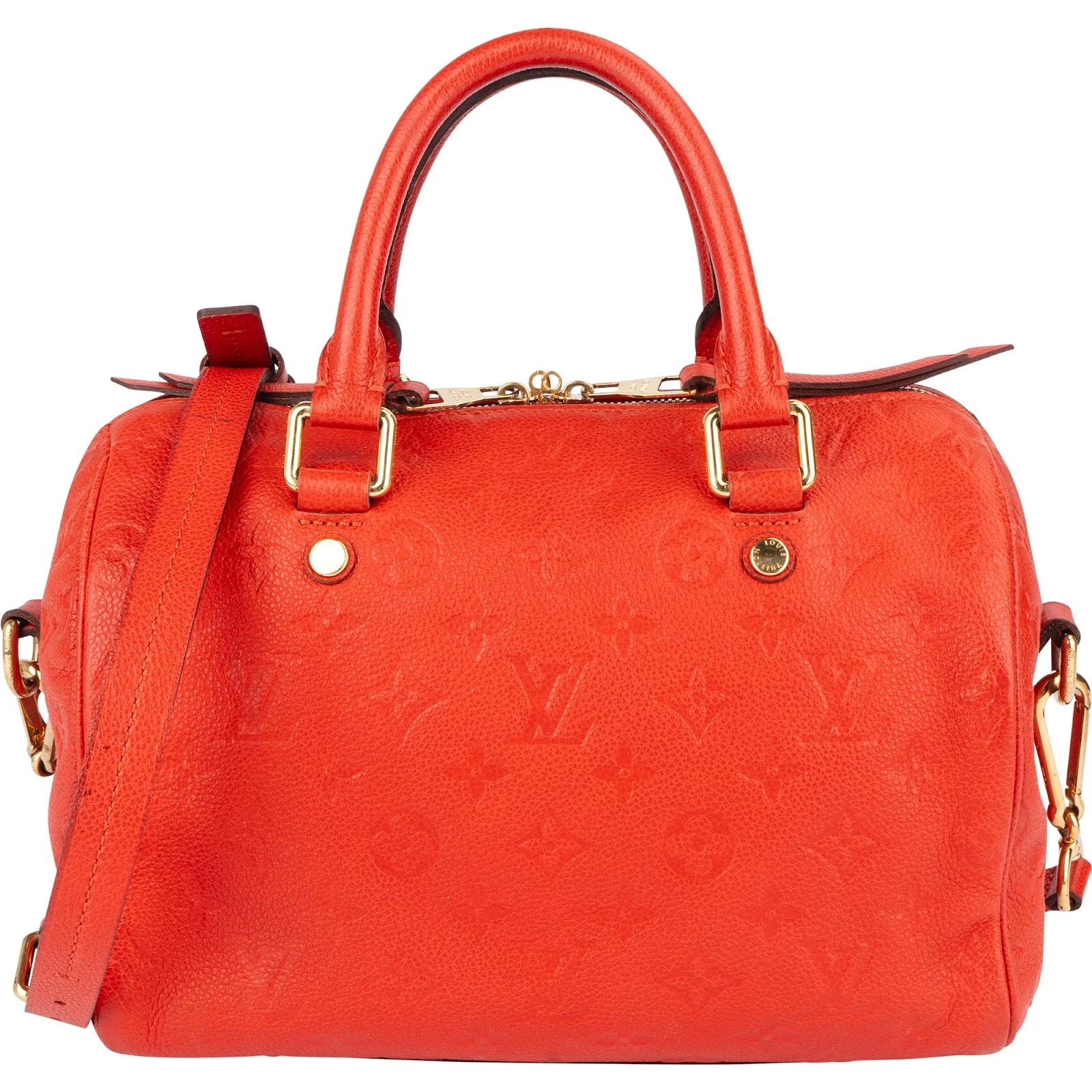 Louis Vuitton Monogram Empreinte Leather Speedy 25 Bandoulière Handbag