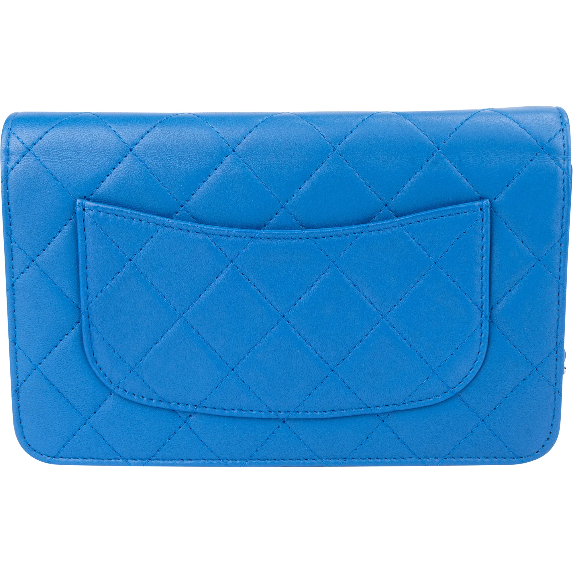 Chanel Quilted Lambskin Wallet On Chain Crossbody Bag