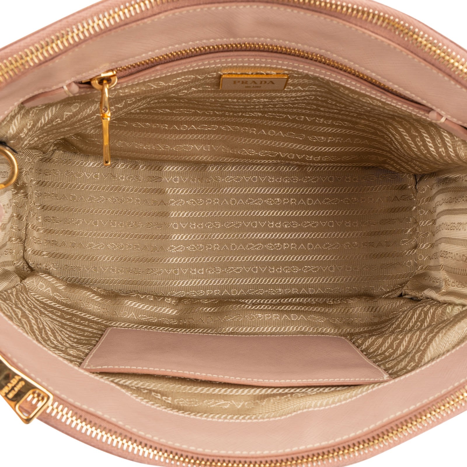 Prada Saffiano Vernice Galleria Handbag