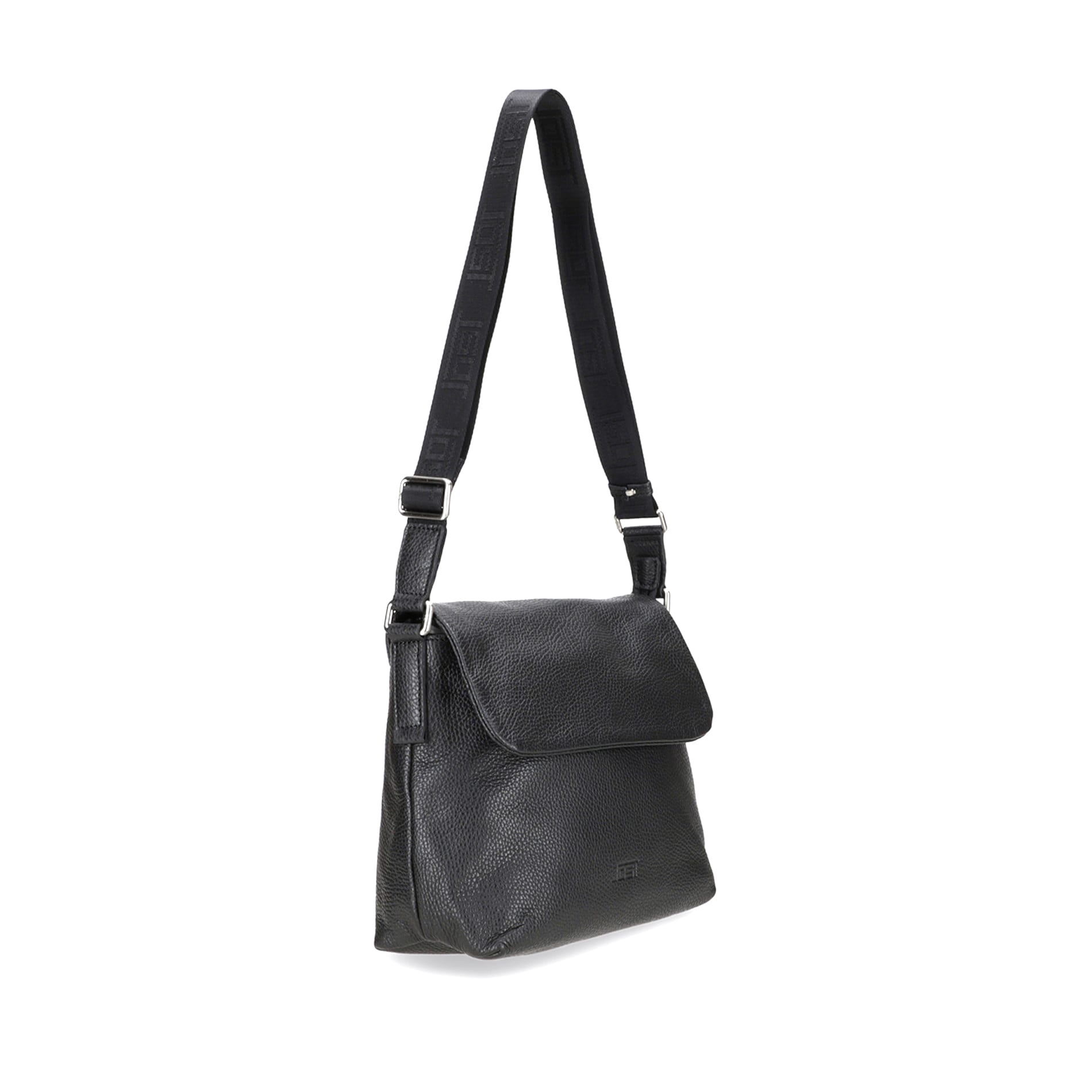 VIKA Umhängetasche mit Klappe - schwarz