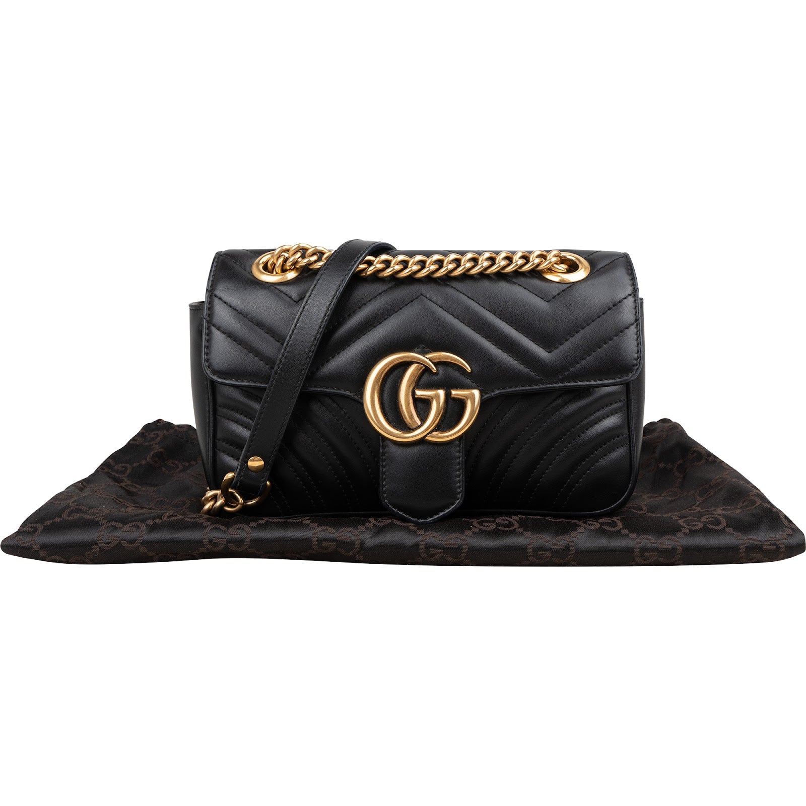 Gucci GG Marmont Flap Crossbody Bag