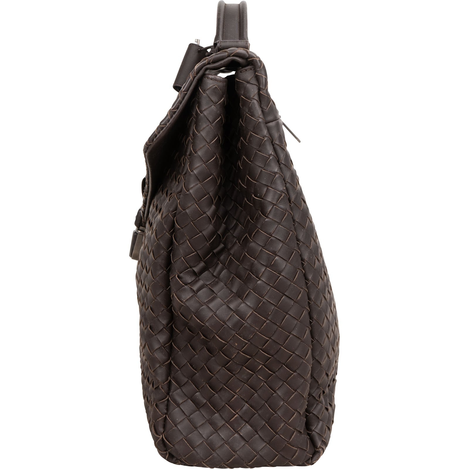 Porte-documents en cuir Intrecciato de Bottega Veneta