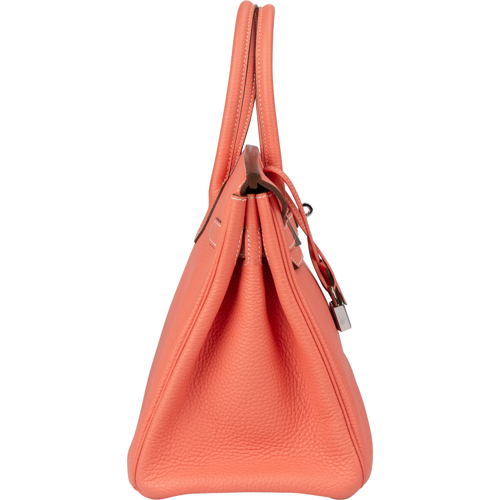 Hermès Crevette Taurillon Clemence Leather Birkin 30 Handbag