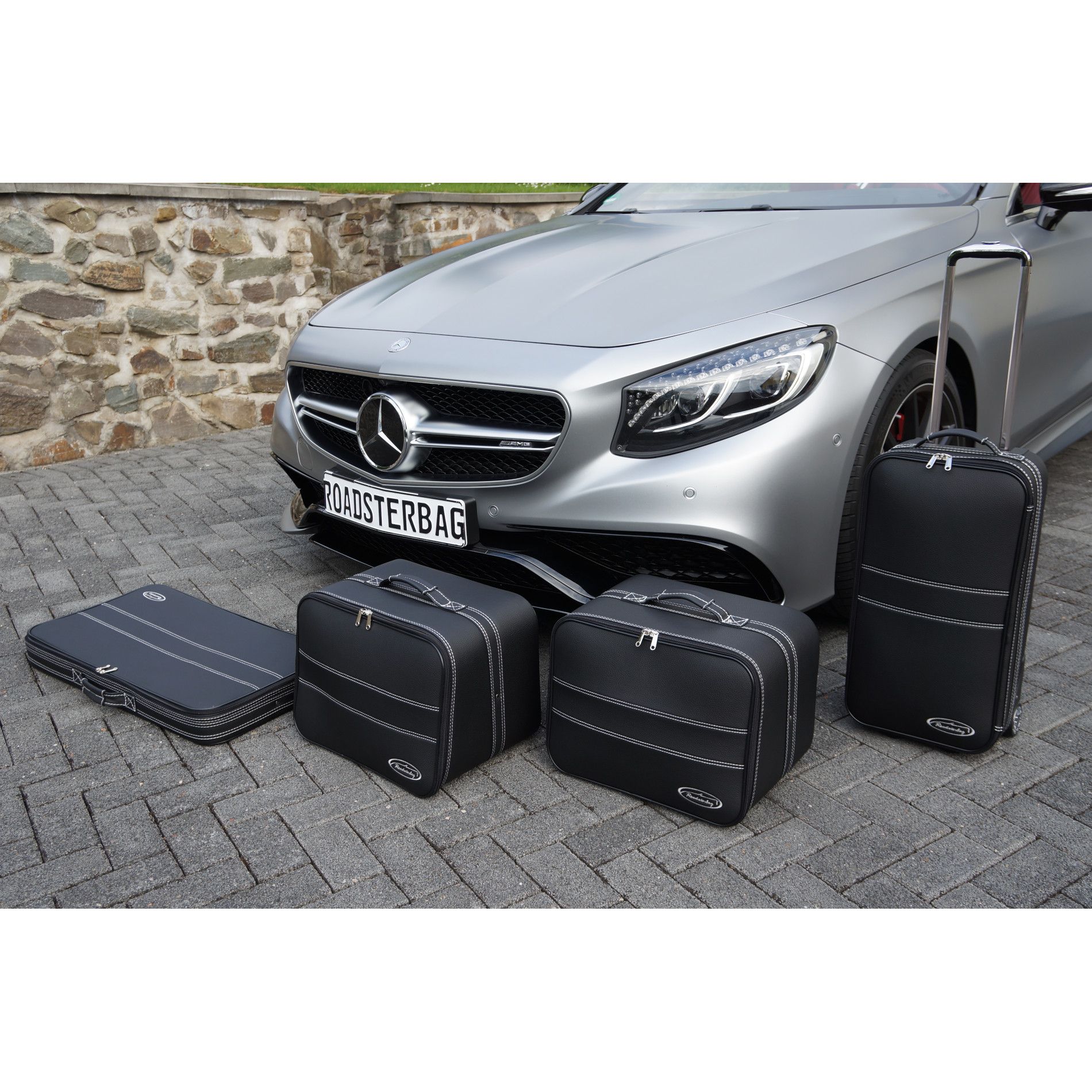 S-Klasse ohne Soundsystem (EU A217 ab 2015) Kofferset 4-tlg.