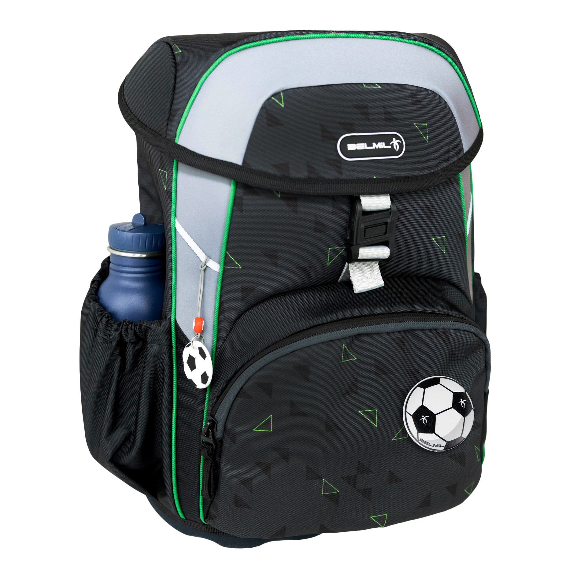 Belmil Maxi ergonomisches Schulranzen-Set 5-teilig "Striker X"