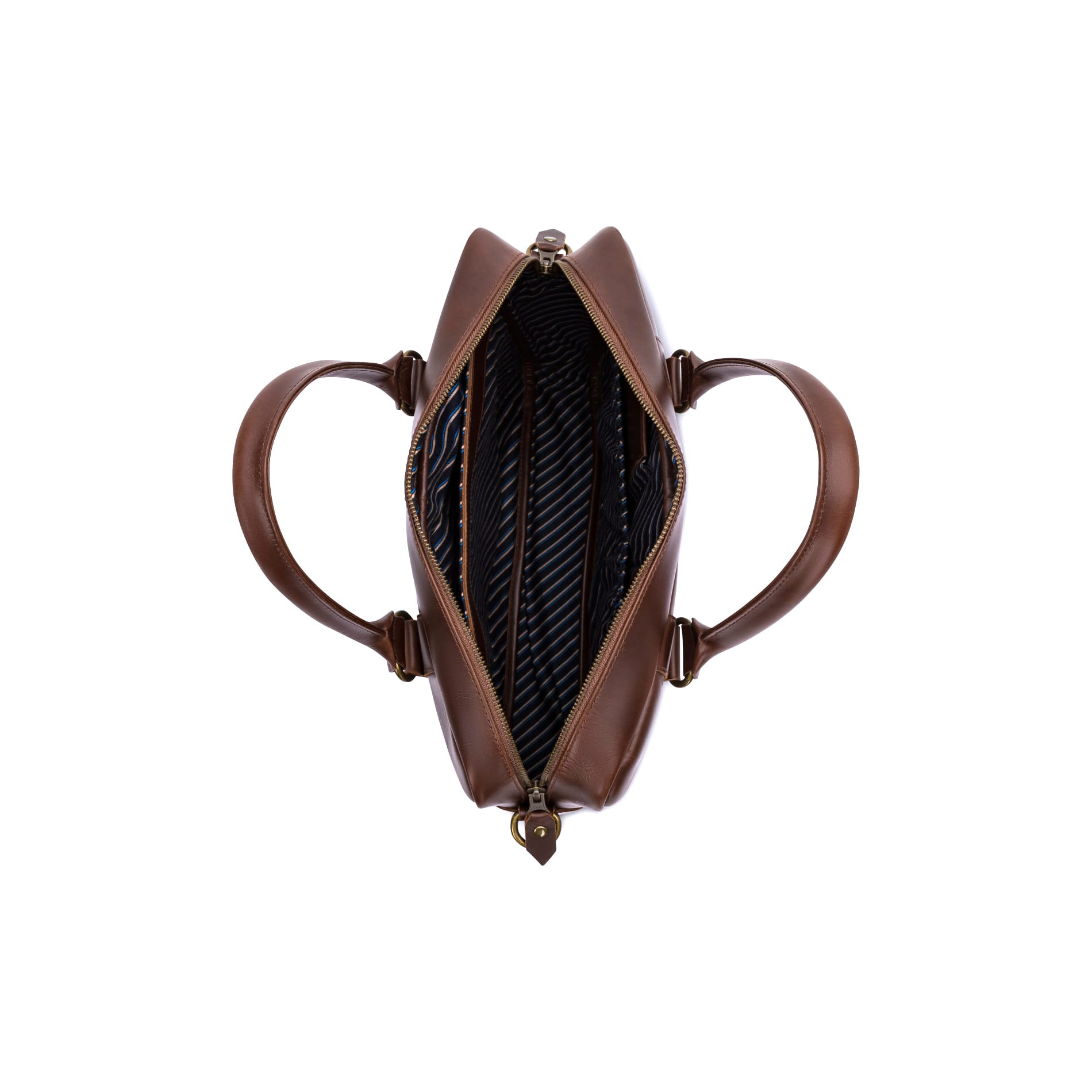 Everett leather business briefcase