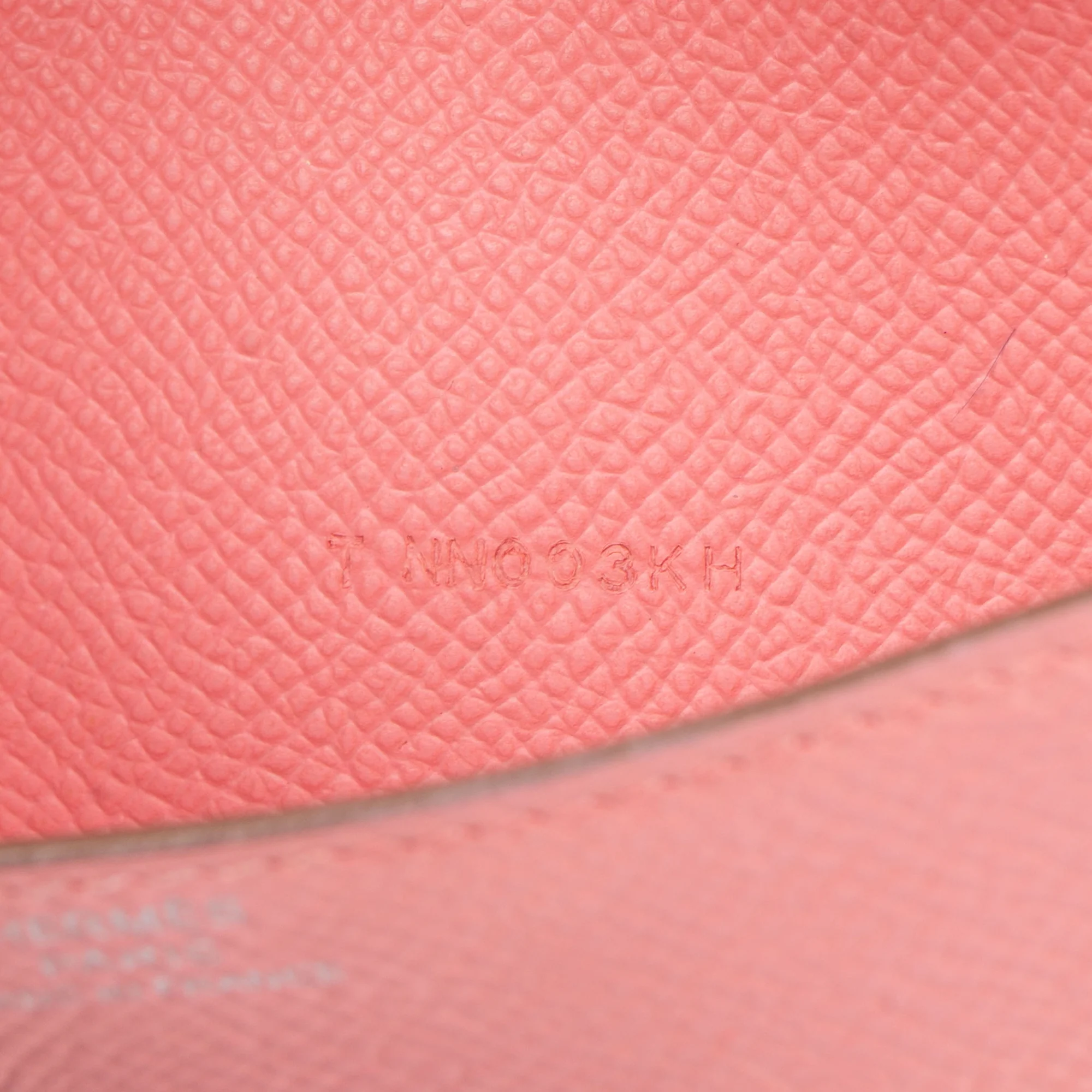 Hermès Pink Epsom Leather Constance Wallet