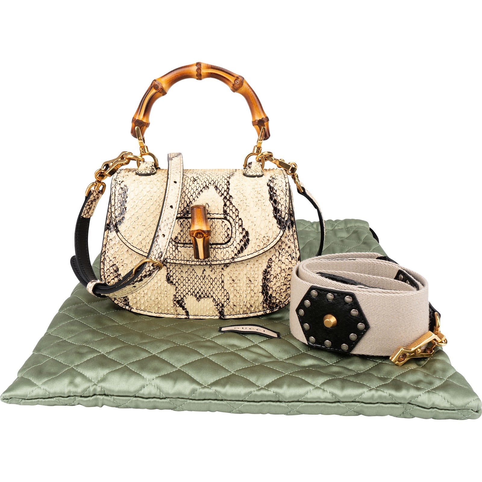 Gucci - Bamboo 1947 Mini Top Handle Handbag