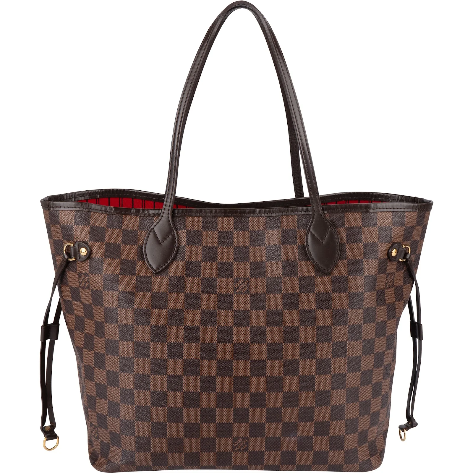 Louis Vuitton Monogram Damier Ebene Neverfull MM Shopper