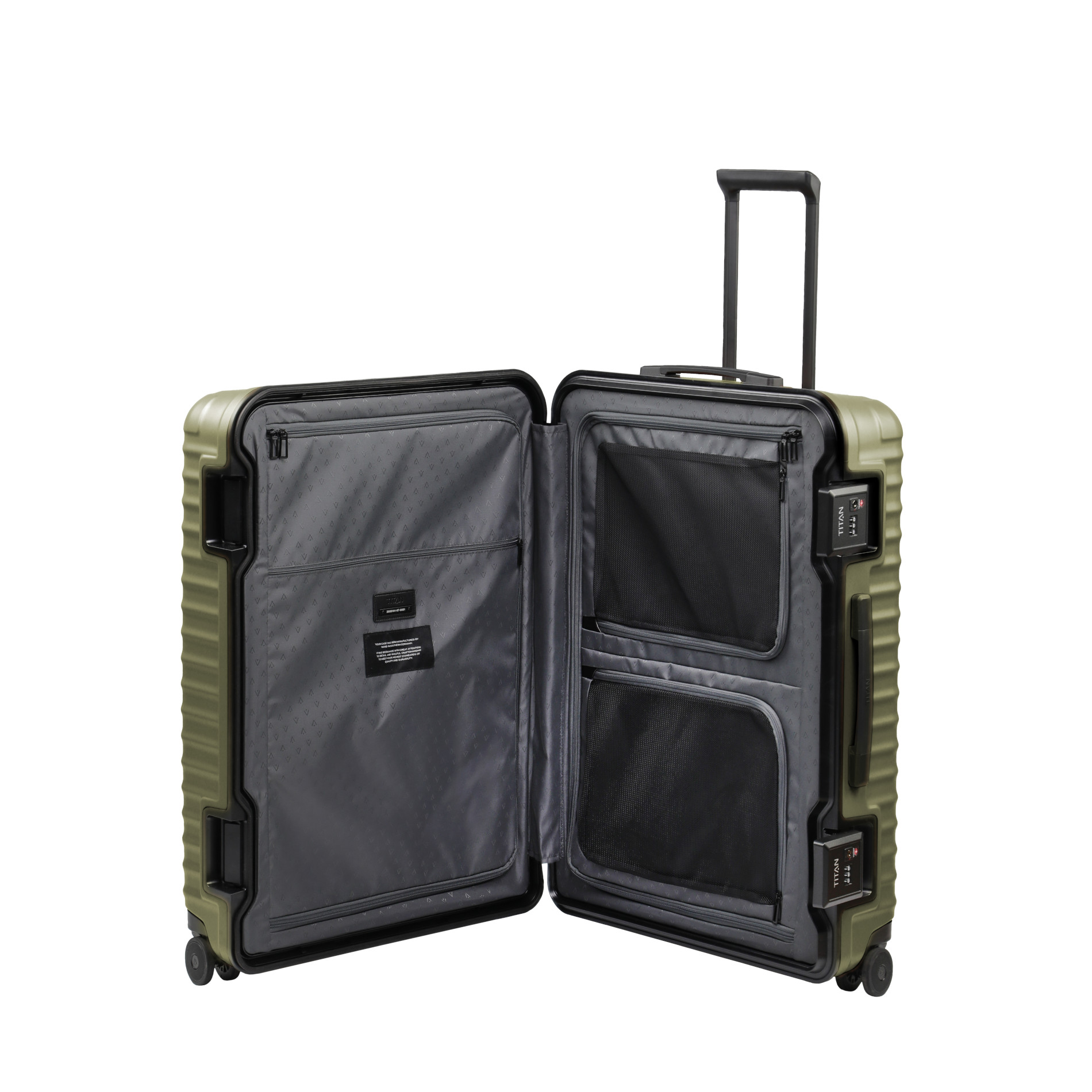 OVERSEAS Trolley L (75 cm) - Forest green
