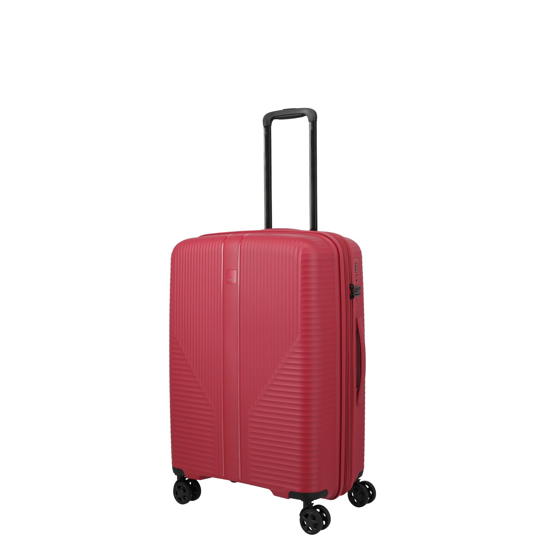 AIR STRIPE Trolley M (66 cm) erweiterbar - Red