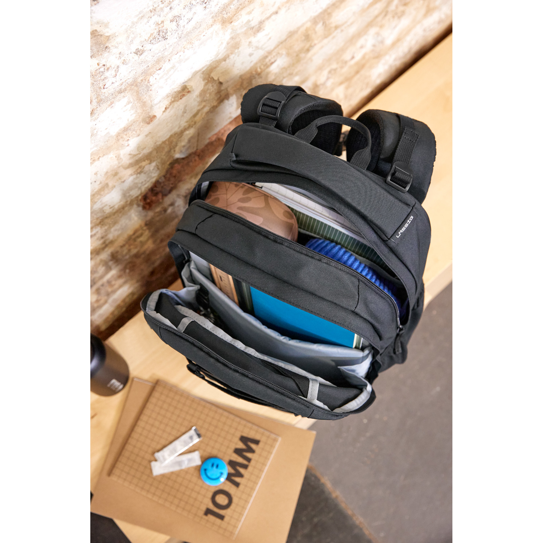 School Backpack Origin Bold - Black