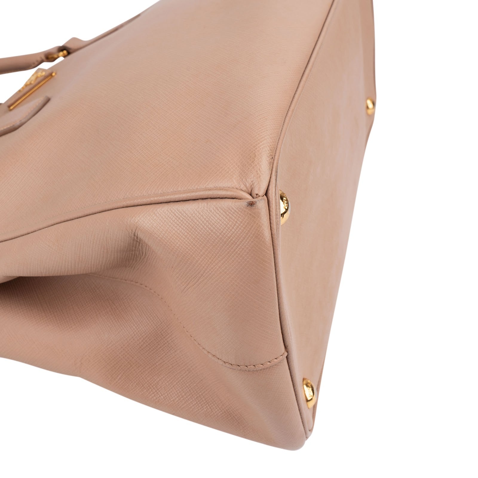 Prada – Galleria beige handtas