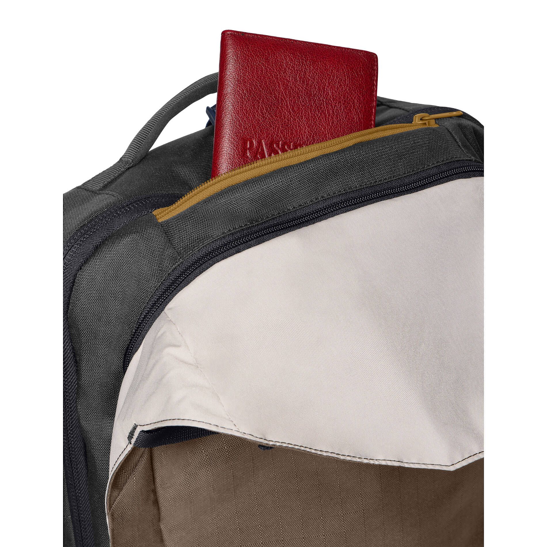 Mundo Carry-On 38 – brązowy z motywem jelenia
