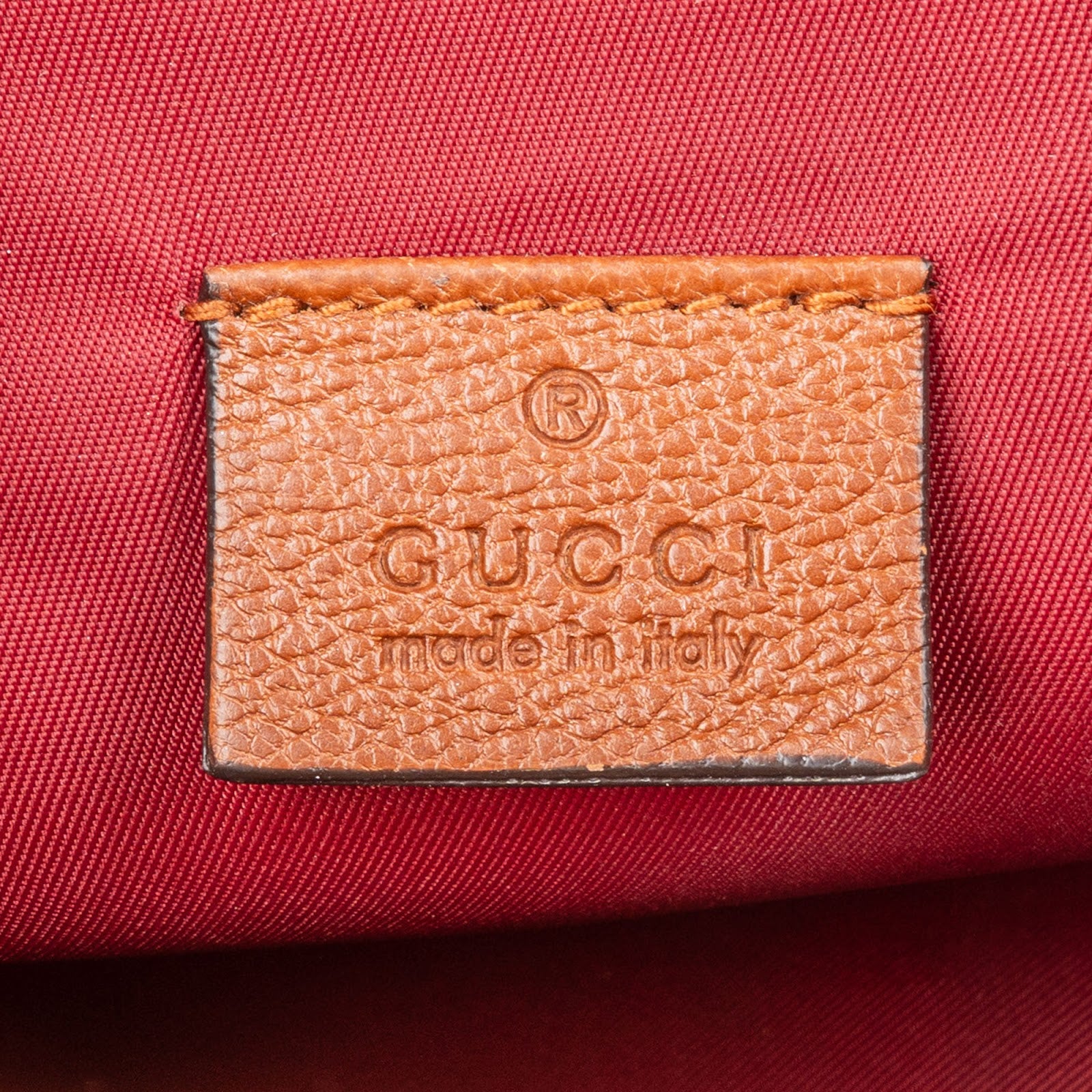 Gucci - Monogram GG Flap Backpack