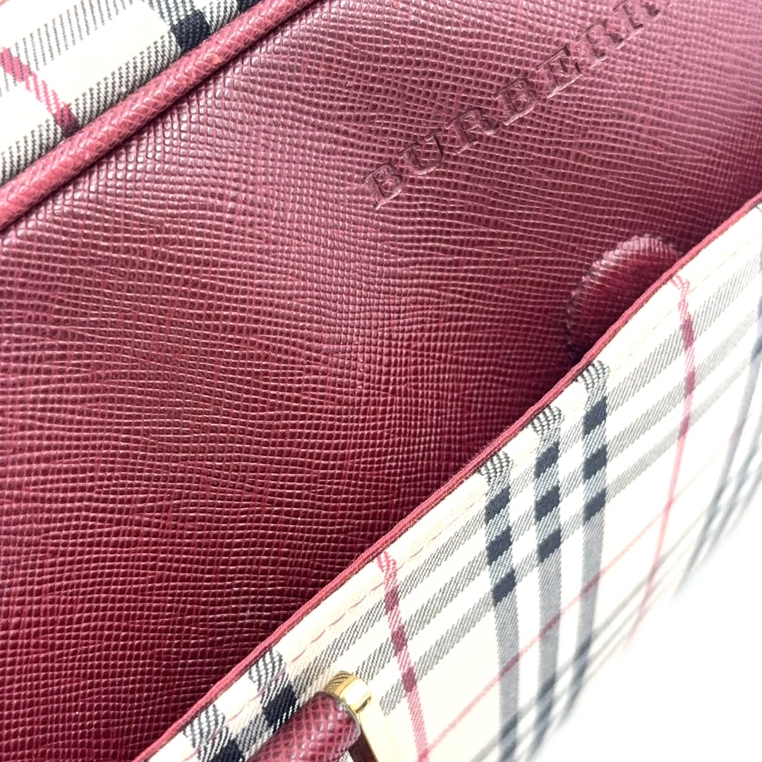 Burberry Shoulder bag multicolor Leather Canvas