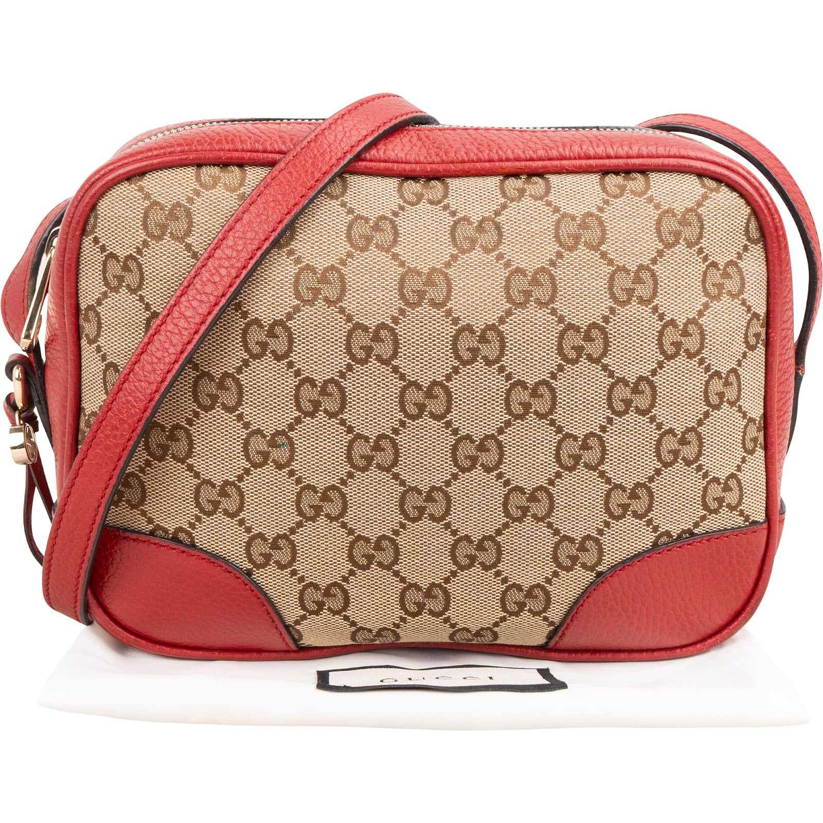 Gucci – Monogram GG Bree Disco Crossbody Bag