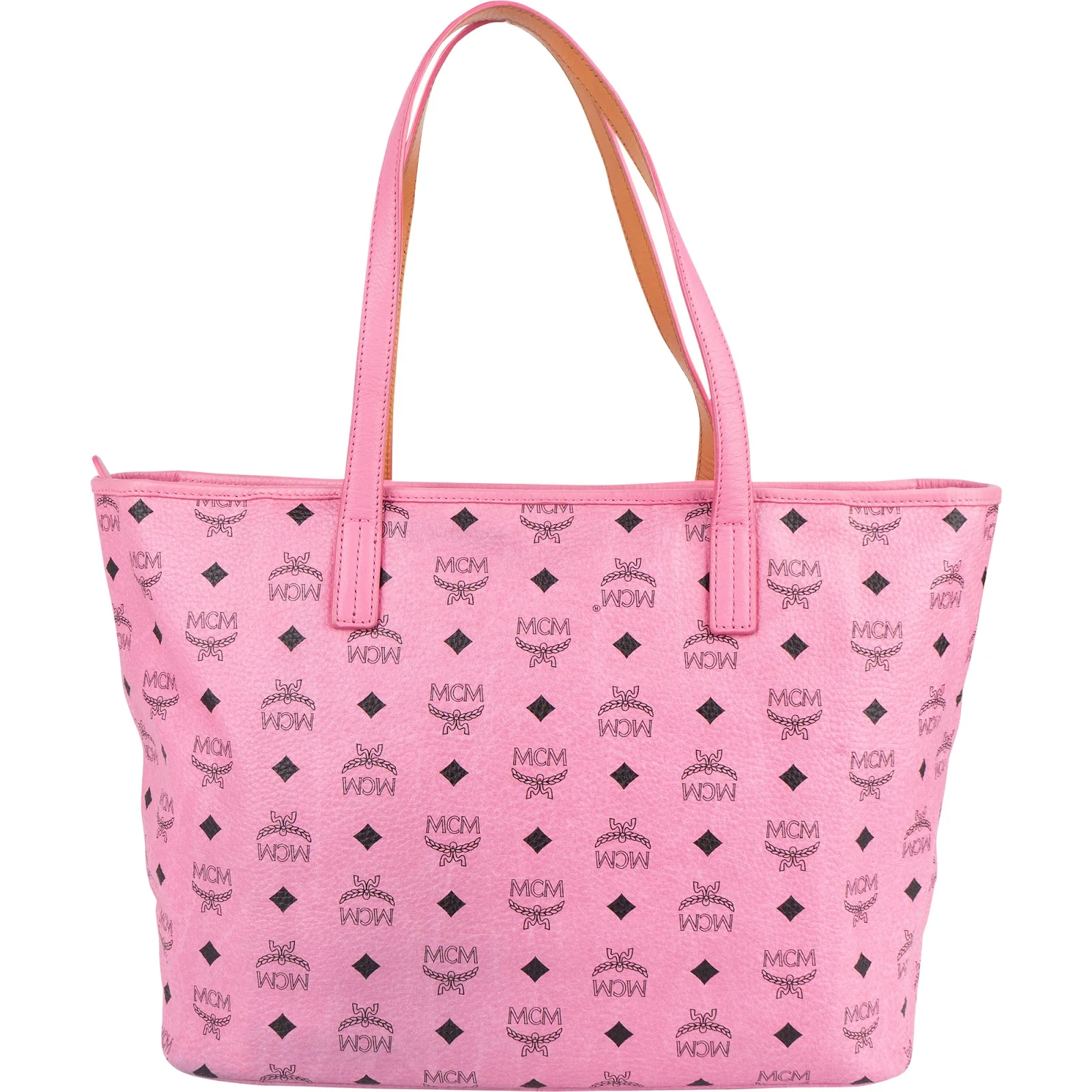 MCM Monogram Visetos Liz Shopper Shoulder Bag