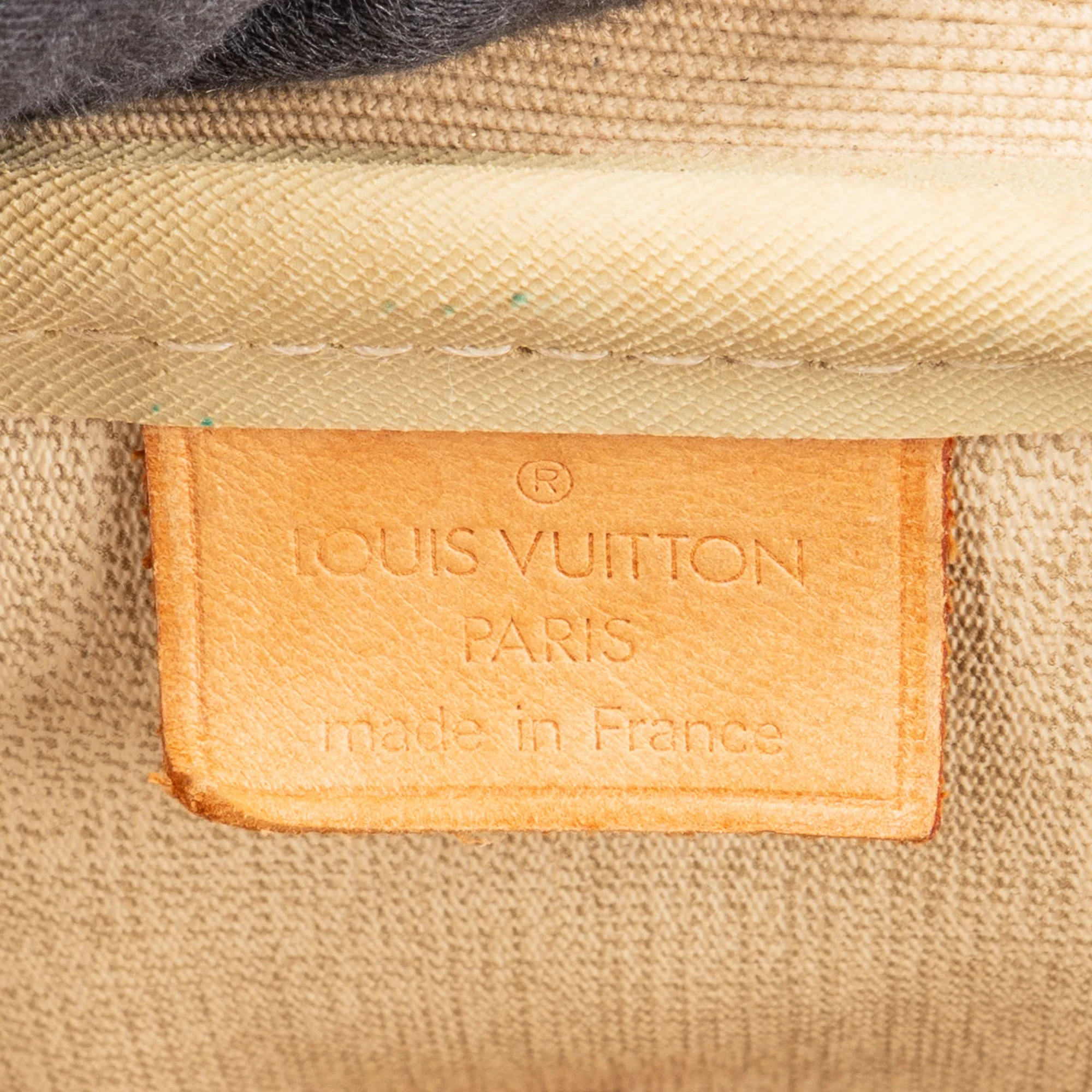 Louis Vuitton Canvas Monogram Deauville Handbag