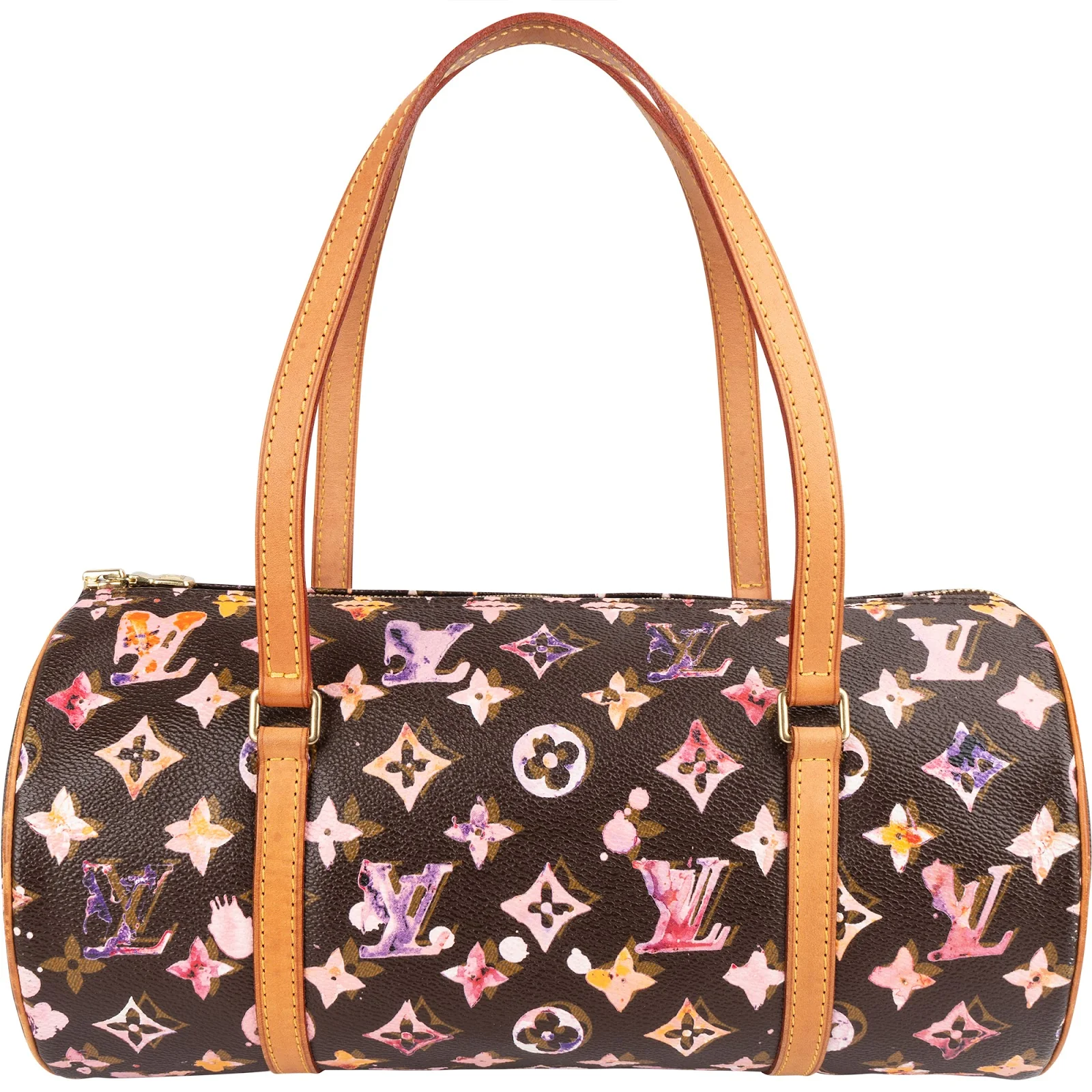 Louis Vuitton Limited Monogram Richard Prince Watercolor Papillon 30 Handbag