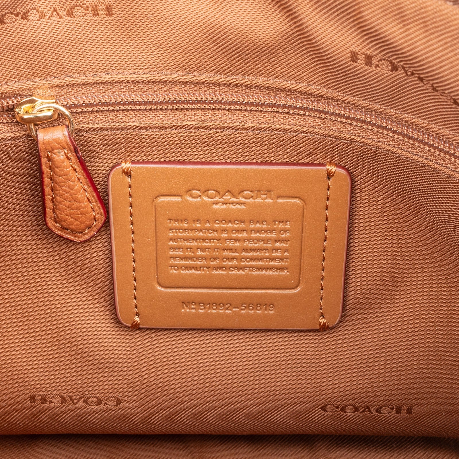 Coach Pebbled Leather Cary Shoulder Crossbody Bag
