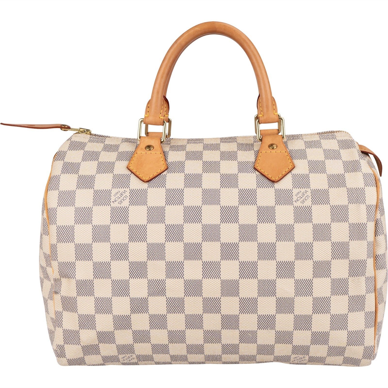 Louis Vuitton Monogram Damier Azur Speedy 30 Boston Bag