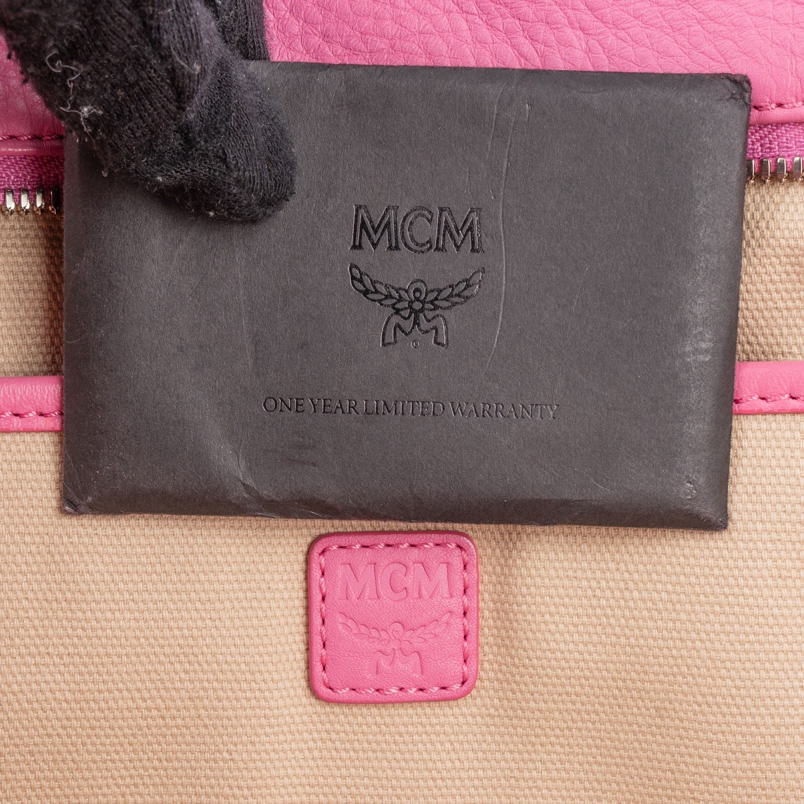 MCM Monogram Visetos Liz Shopper Shoulder Bag