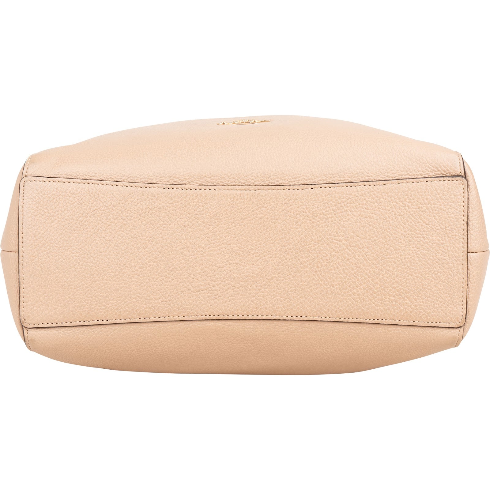 Coach Pebbled Leather Edie Shoulder Bag