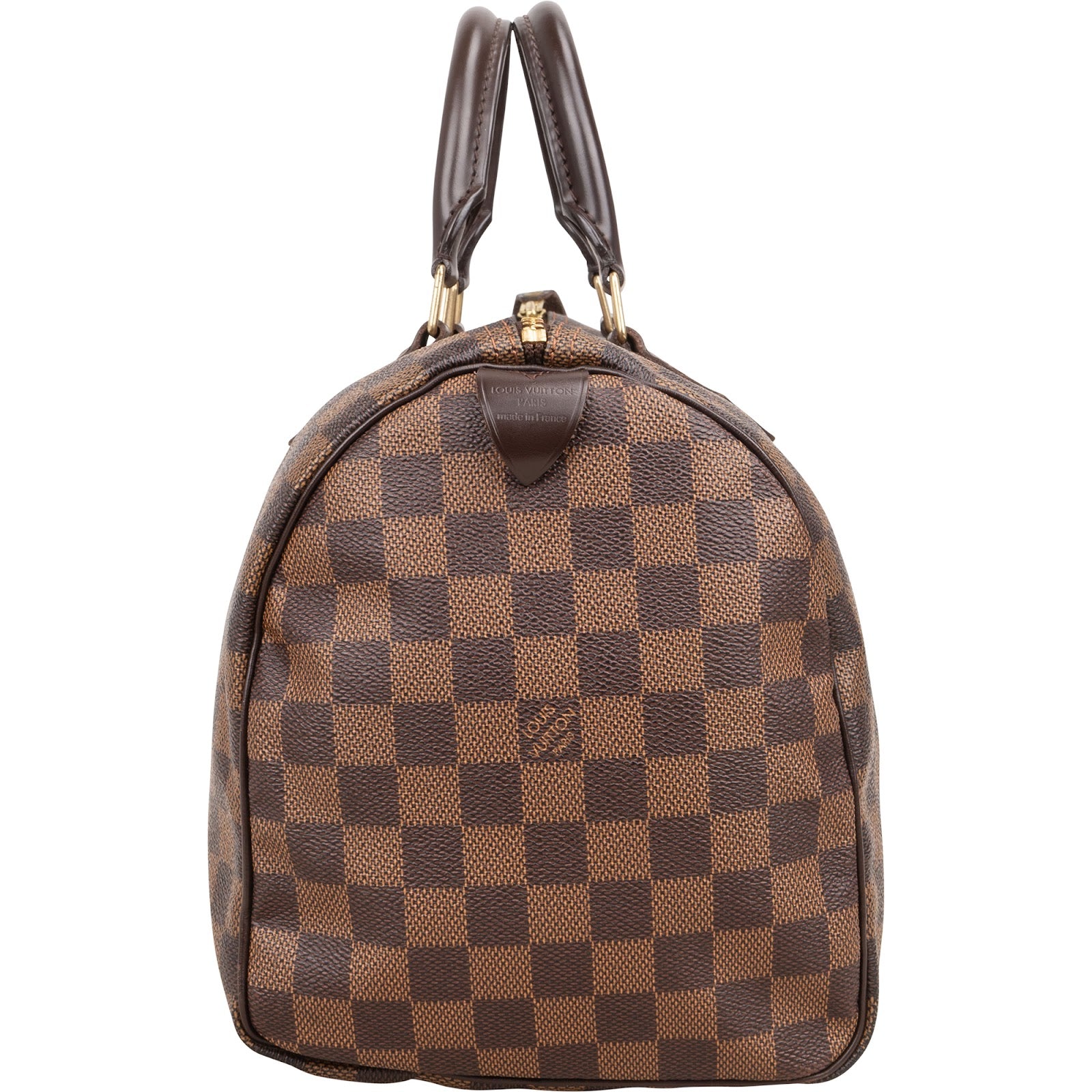 Louis Vuitton Monogram Damier Ebene Speedy 30 Handbag
