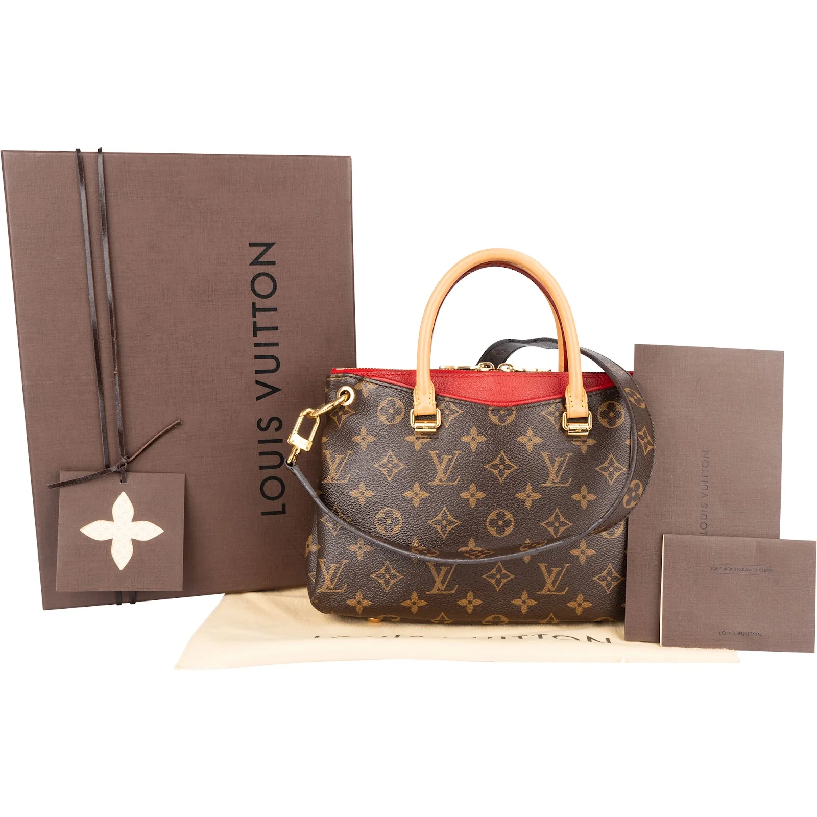 Louis Vuitton Monogram Canvas Pallas BB Handbag