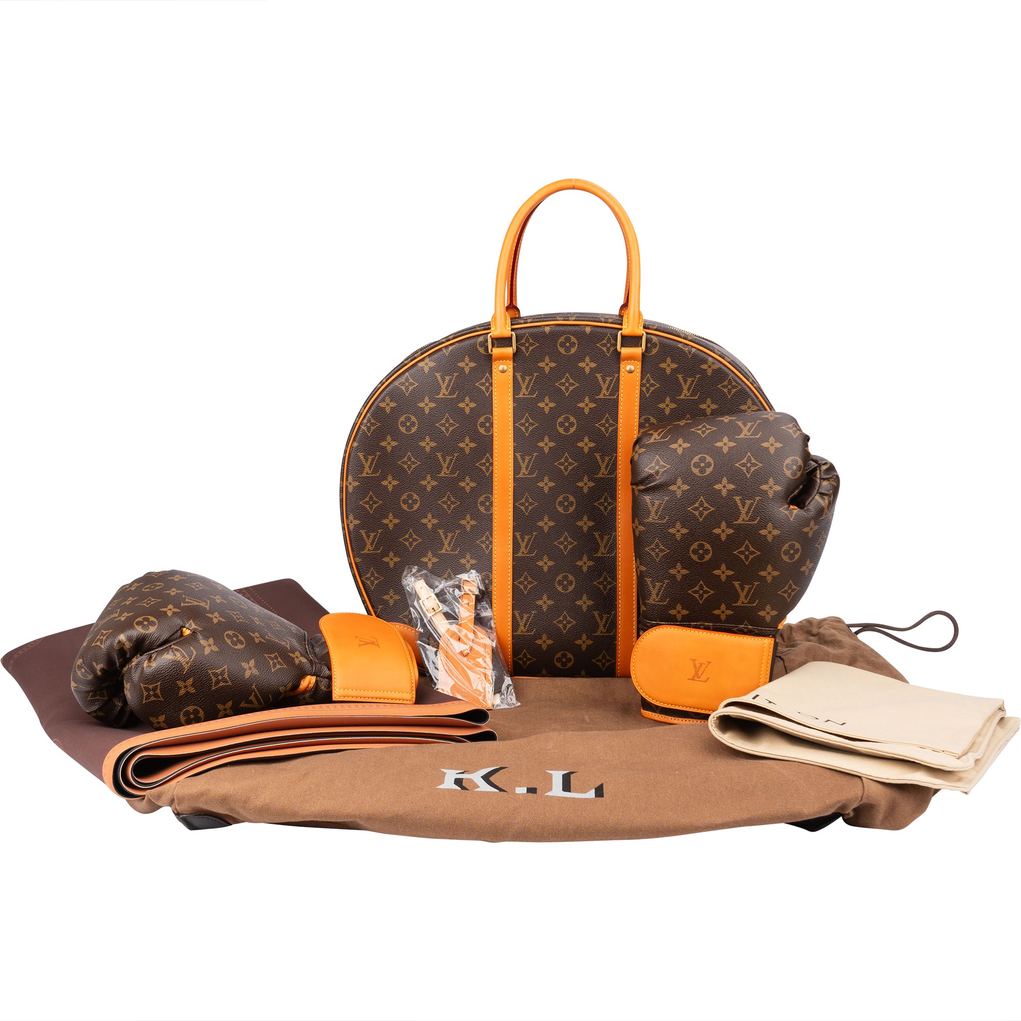 Louis Vuitton Canvas Monogram Limited Karl Lagerfeld Boxing Gloves