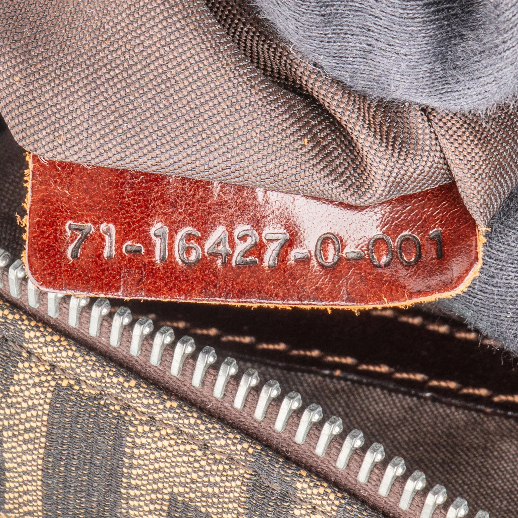 Fendi FF Monogram Boston Handbag