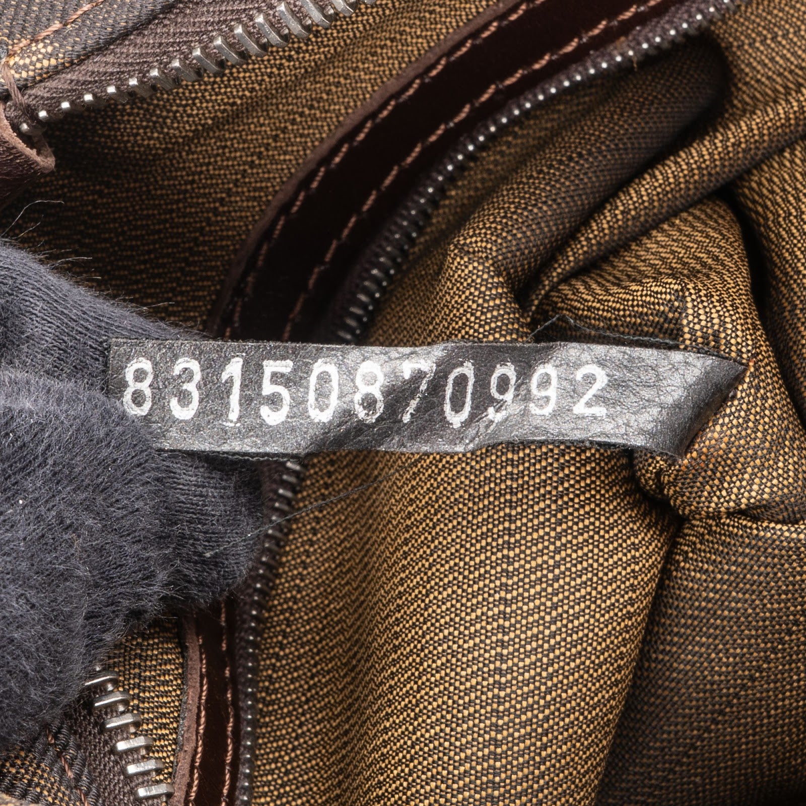 Fendi – Monogram FF Zucca shoulder bag