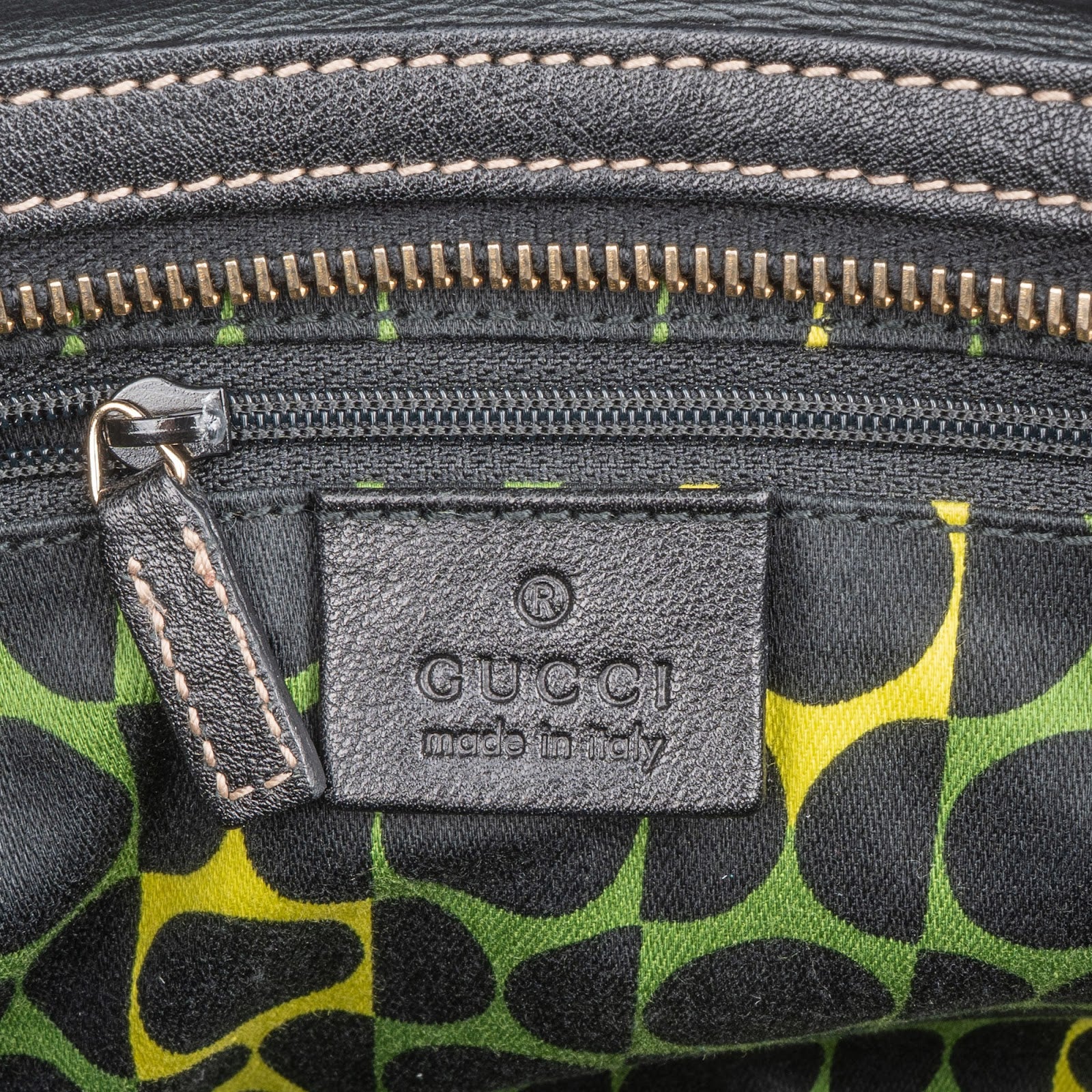 Gucci Leather Duquesa Handbag