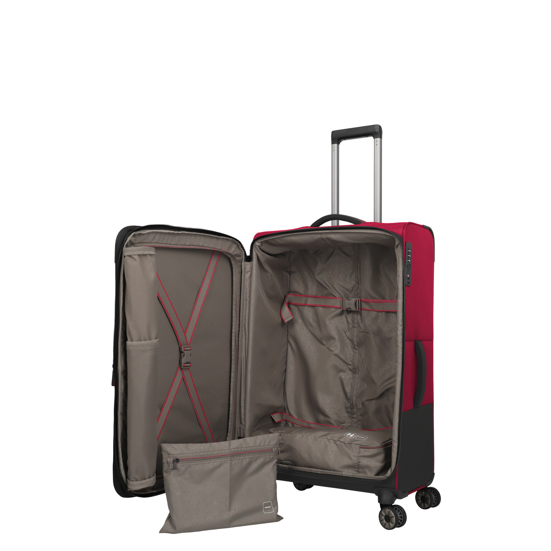 CROSSLITE Trolley L (77 cm) - Red