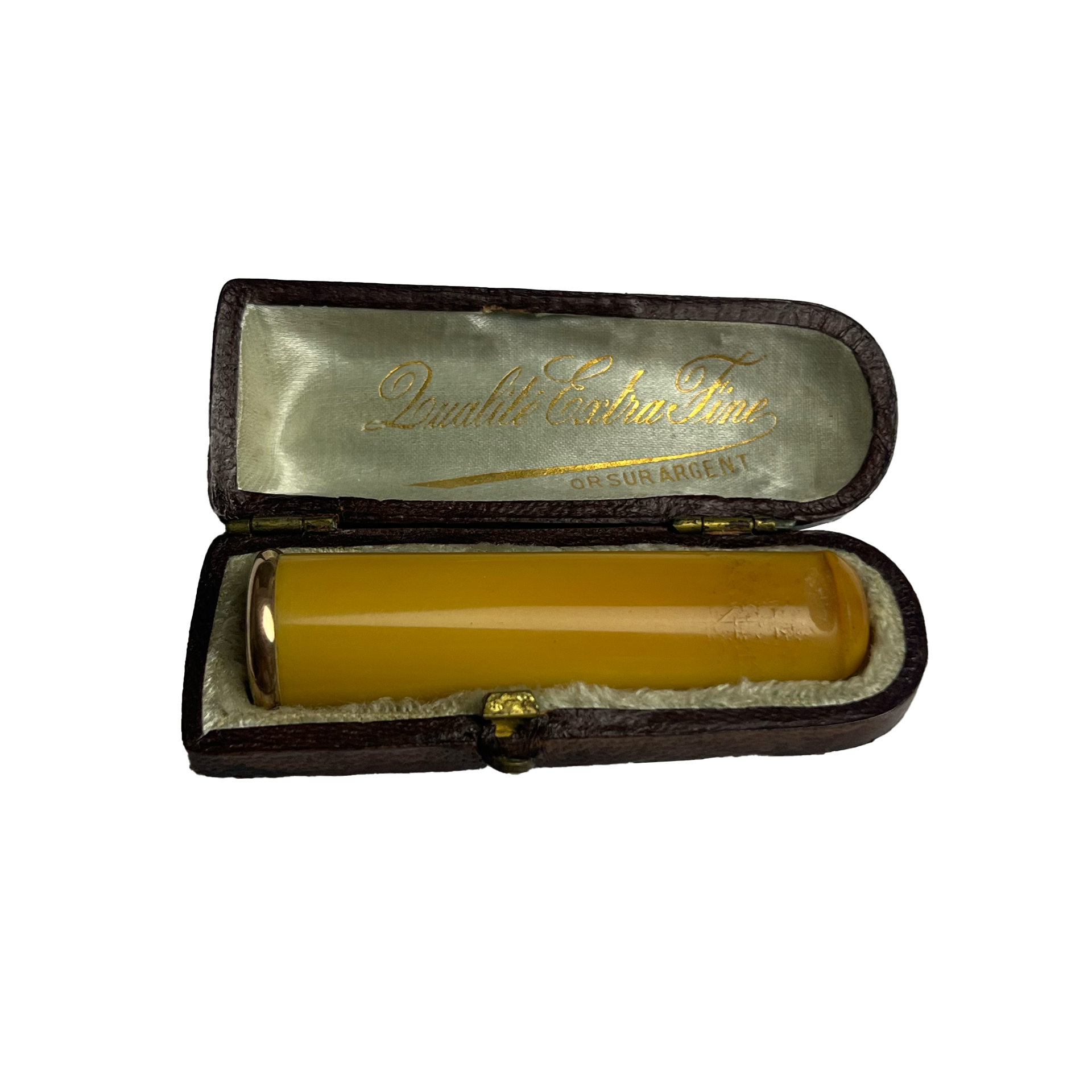 Le Tréport Qualité Extra Fine - Zigarettenhalter - Bernstein Gold