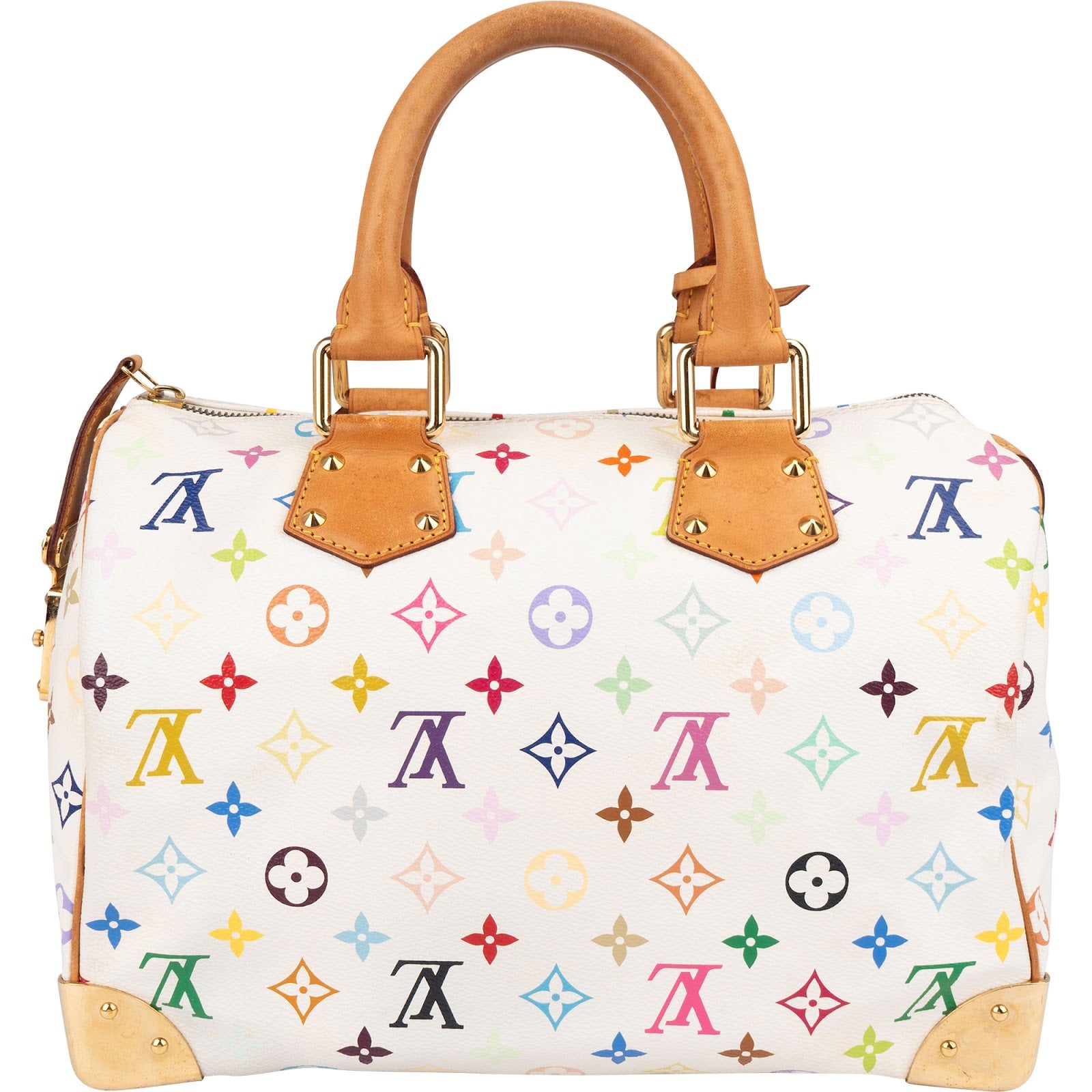 Louis Vuitton – Murakami Multicolor Speedy 30 Boston Handtasche