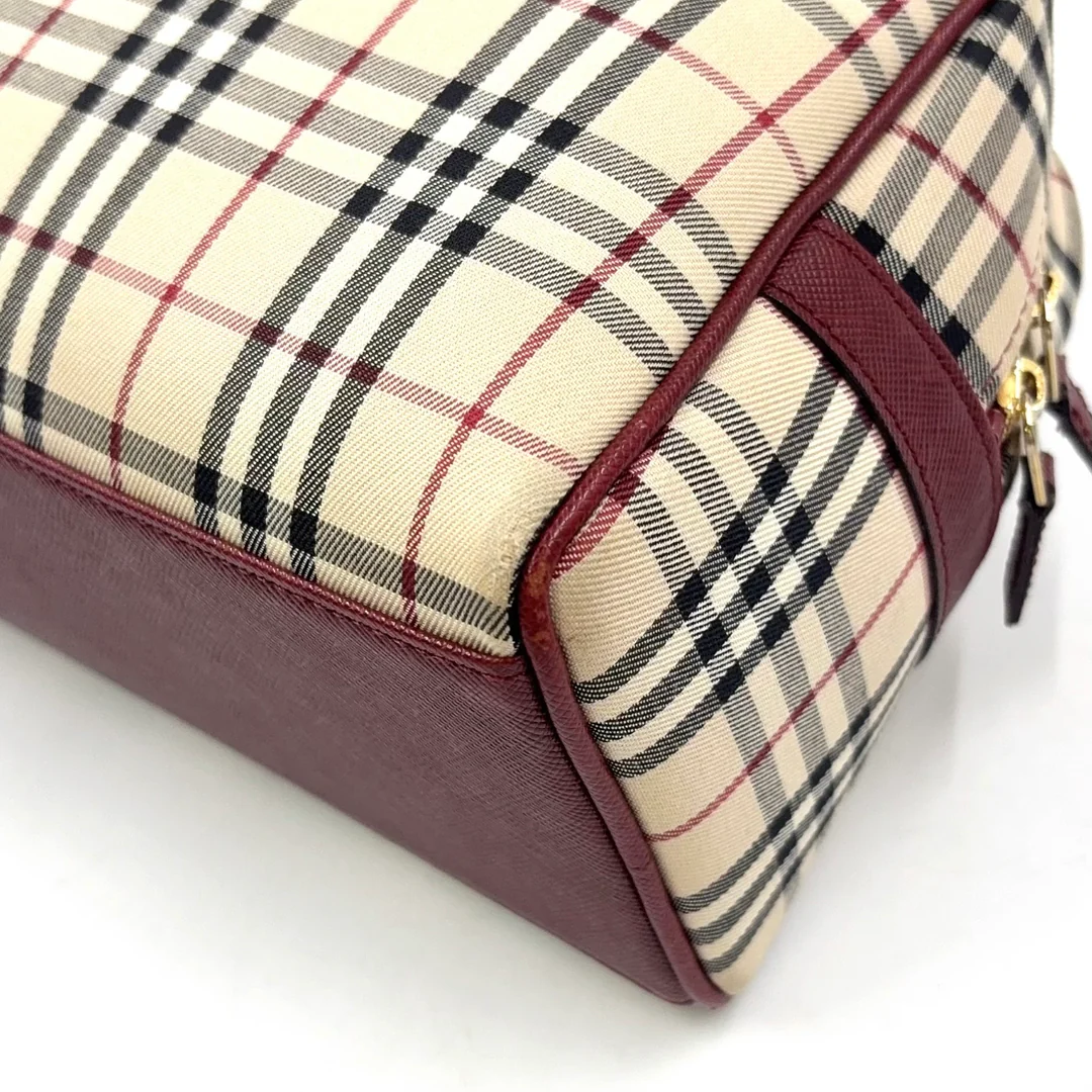 Burberry Shoulder bag multicolor Leather Canvas