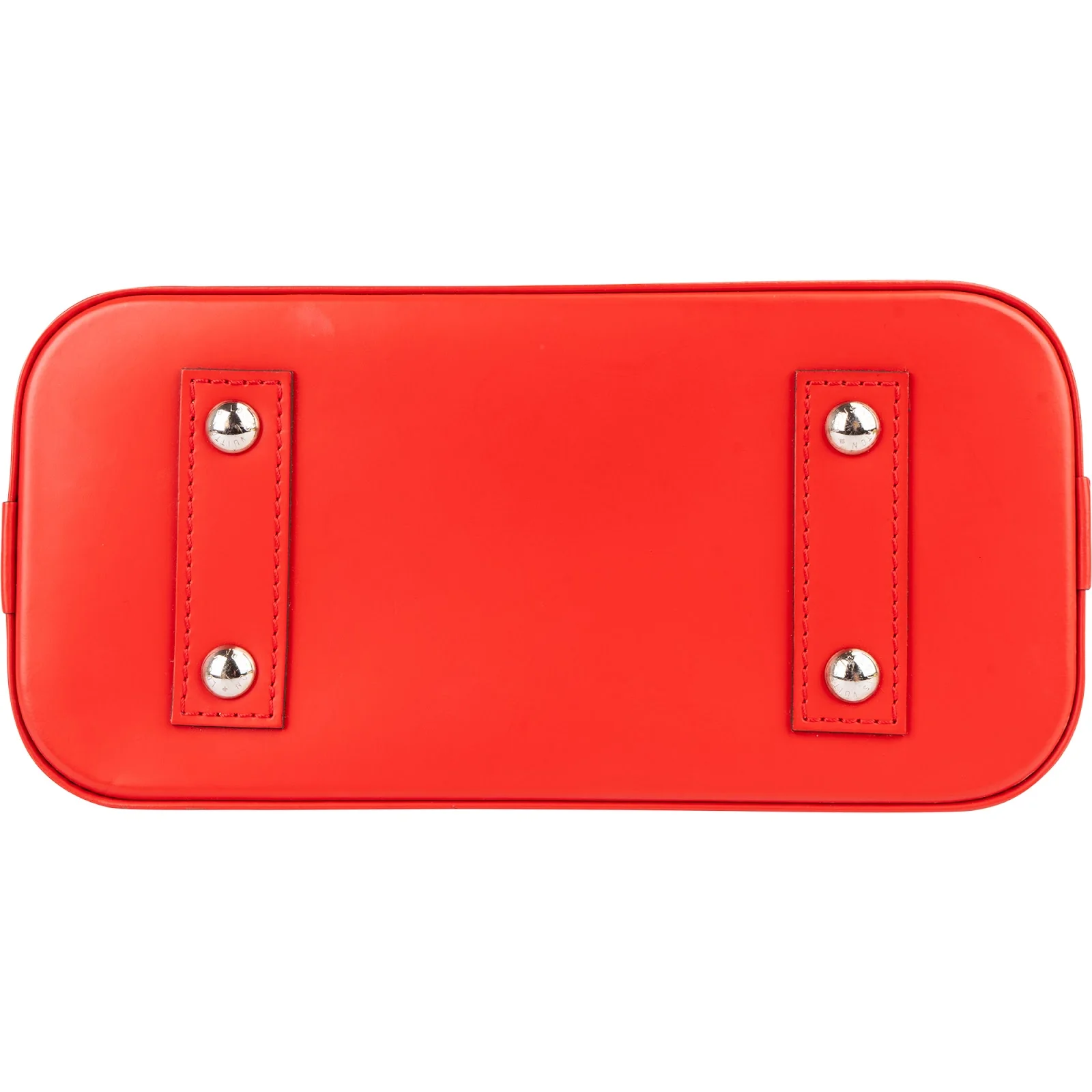 Louis Vuitton Red Epi Leather Alma BB Handbag